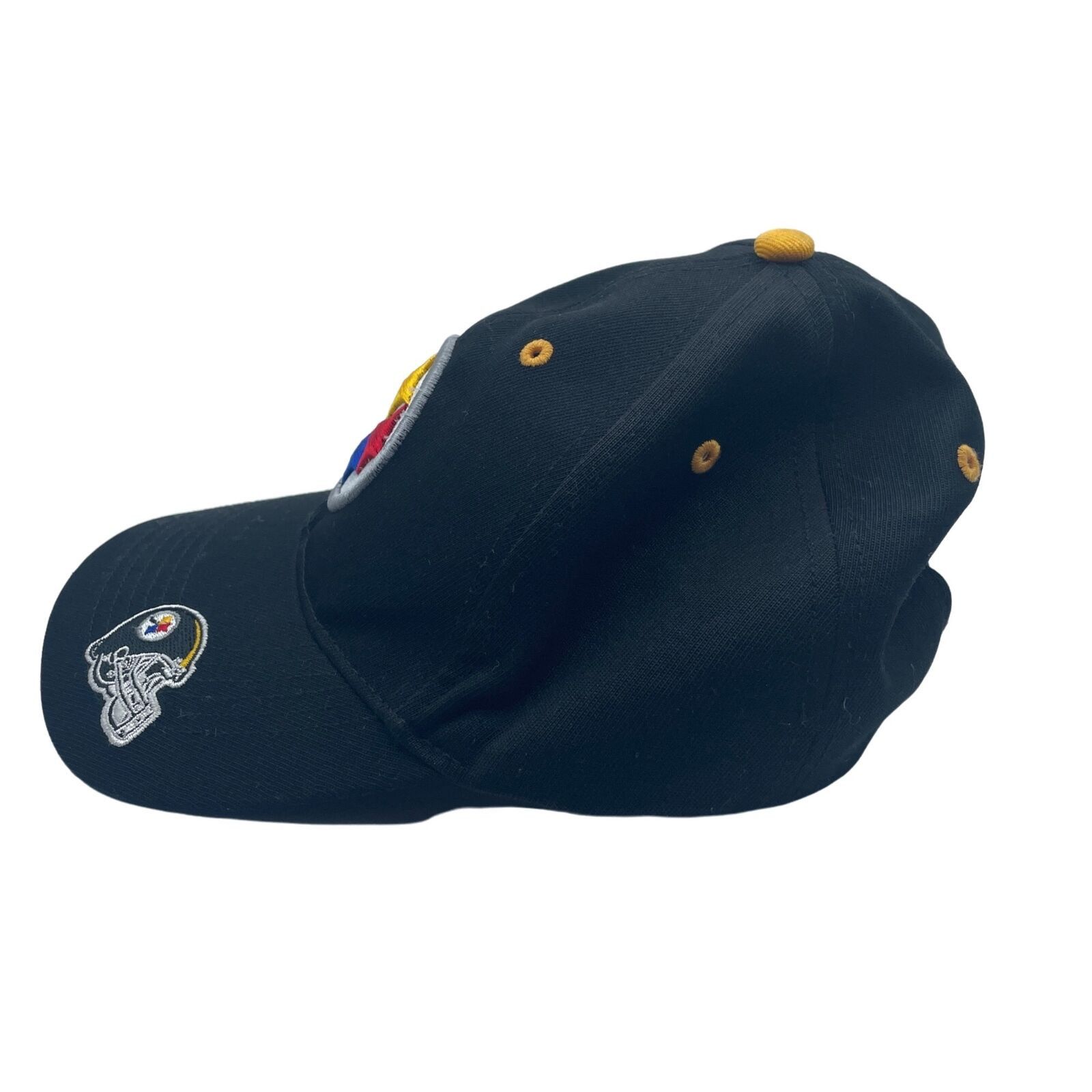NFL Pittsburgh Steelers NFL Team Apparel Black Hat OS Mens Size ONE SIZE - 3 Thumbnail