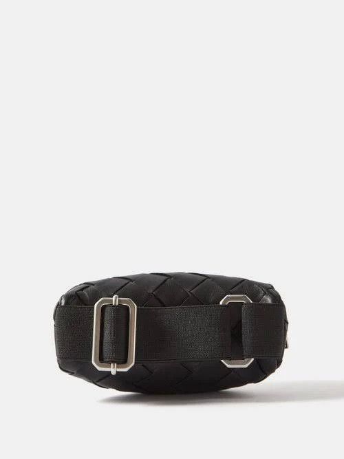 Bottega Veneta o1n1vont1124 Size: OS / Intrecciato Wrist Pouch in Black Size ONE SIZE - 3 Thumbnail