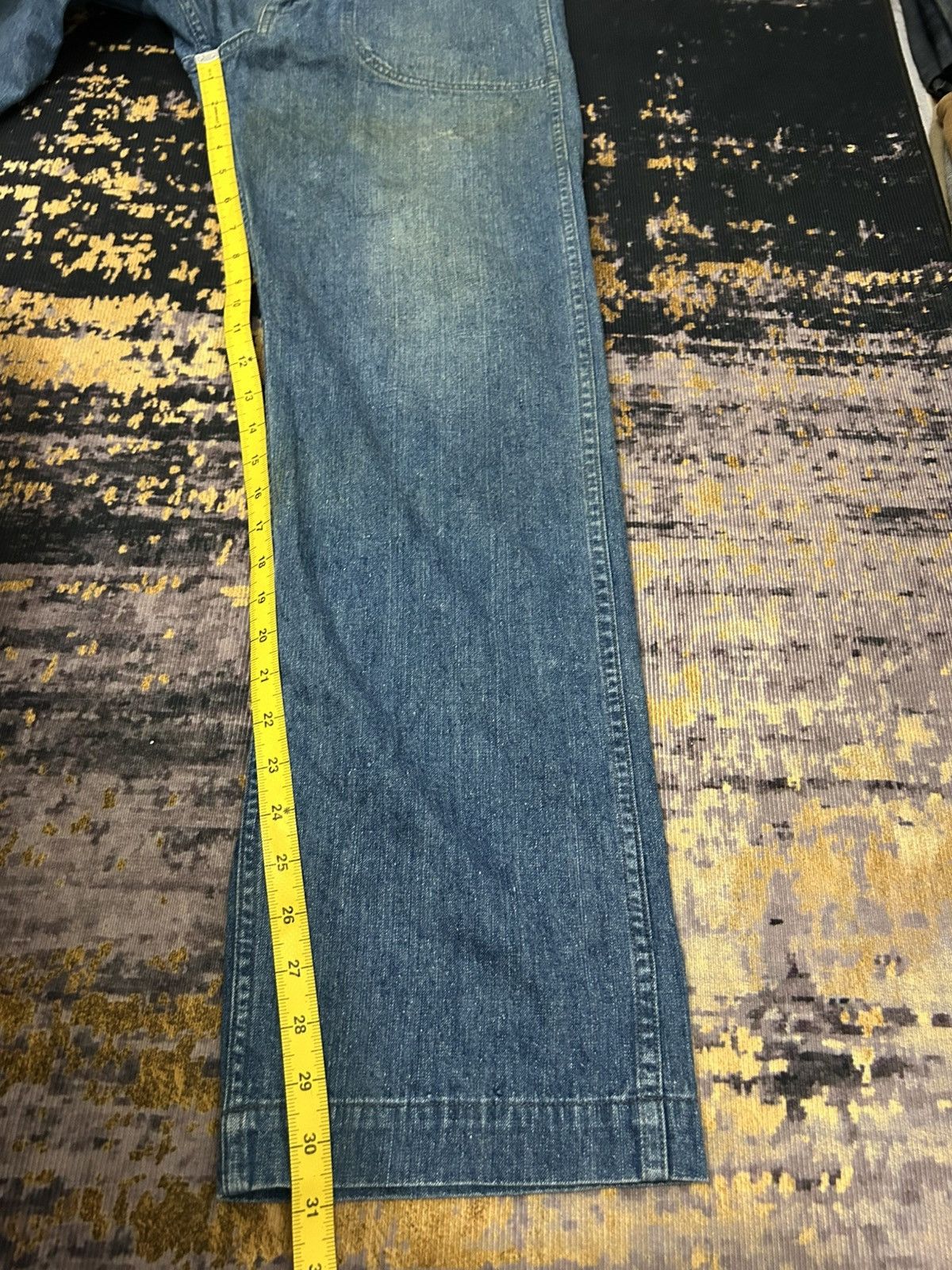 Indigo Vintage IDG Indigo Japan Washed Jeans Size US 32 / EU 48 - 19 Thumbnail