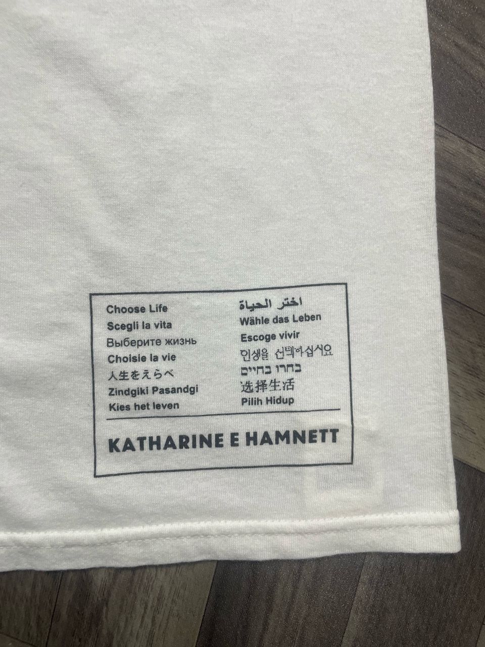 Katharine Hamnett London × Neighborhood Leader Suck by Luker Japan X Katharine E Hamnett Tshirt Size US M / EU 48-50 / 2 - 5 Thumbnail