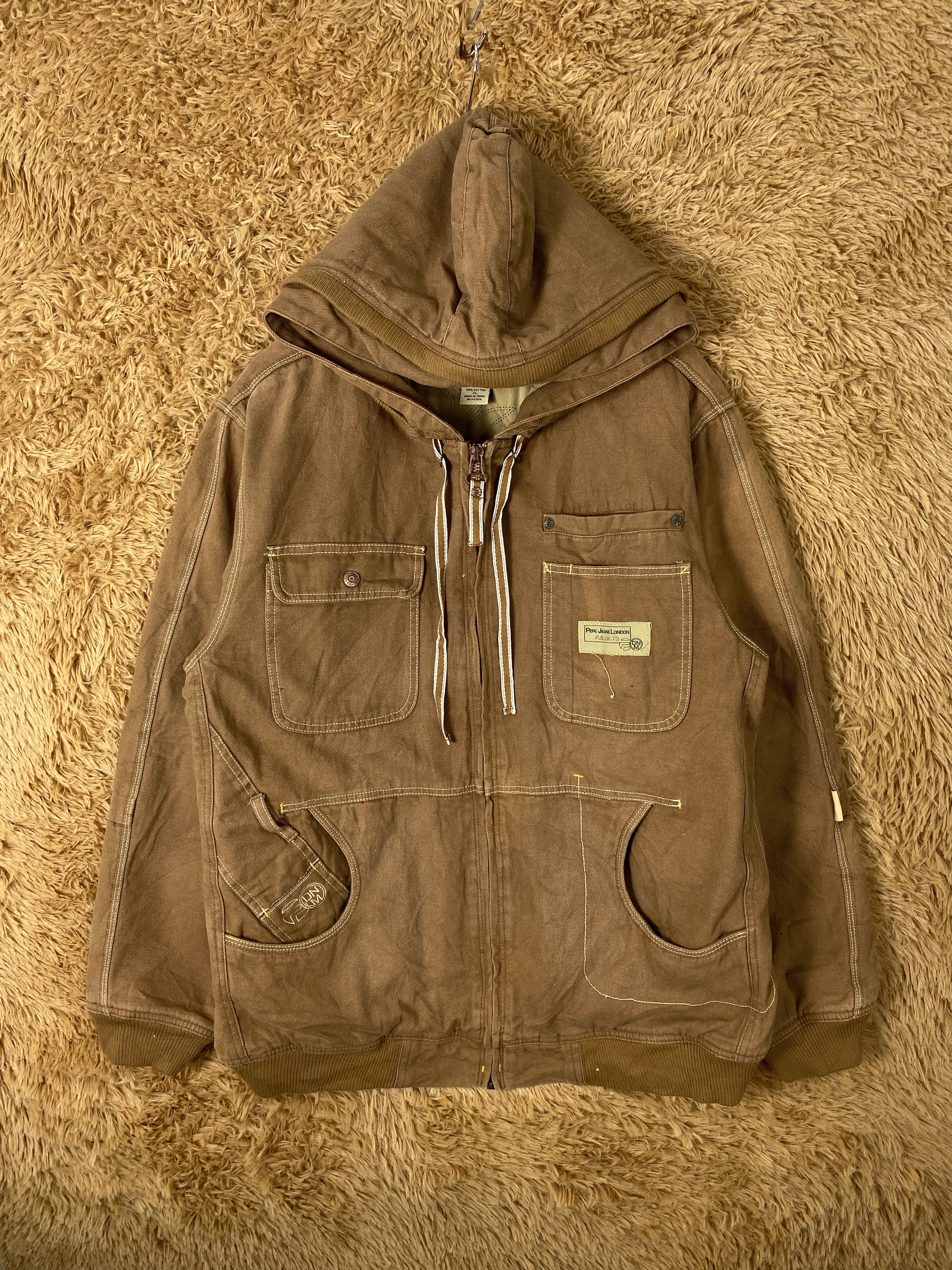 Pepe Jeans Vintage Pepe Jeans London Hoodie Jacket J2170 Size US L / EU 52-54 / 3 - 1 Thumbnail