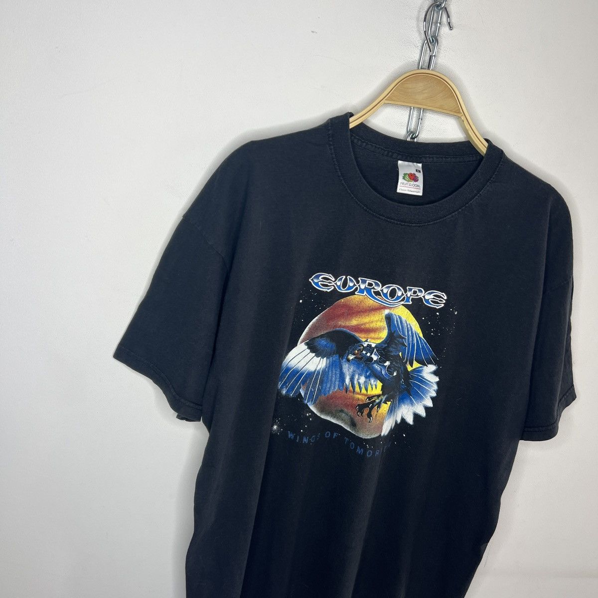 Band Tees Vintage 90s Y2K Europe Wings Of Tomorrow Tshirt Tee Black Size US XL / EU 56 / 4 - 4 Thumbnail