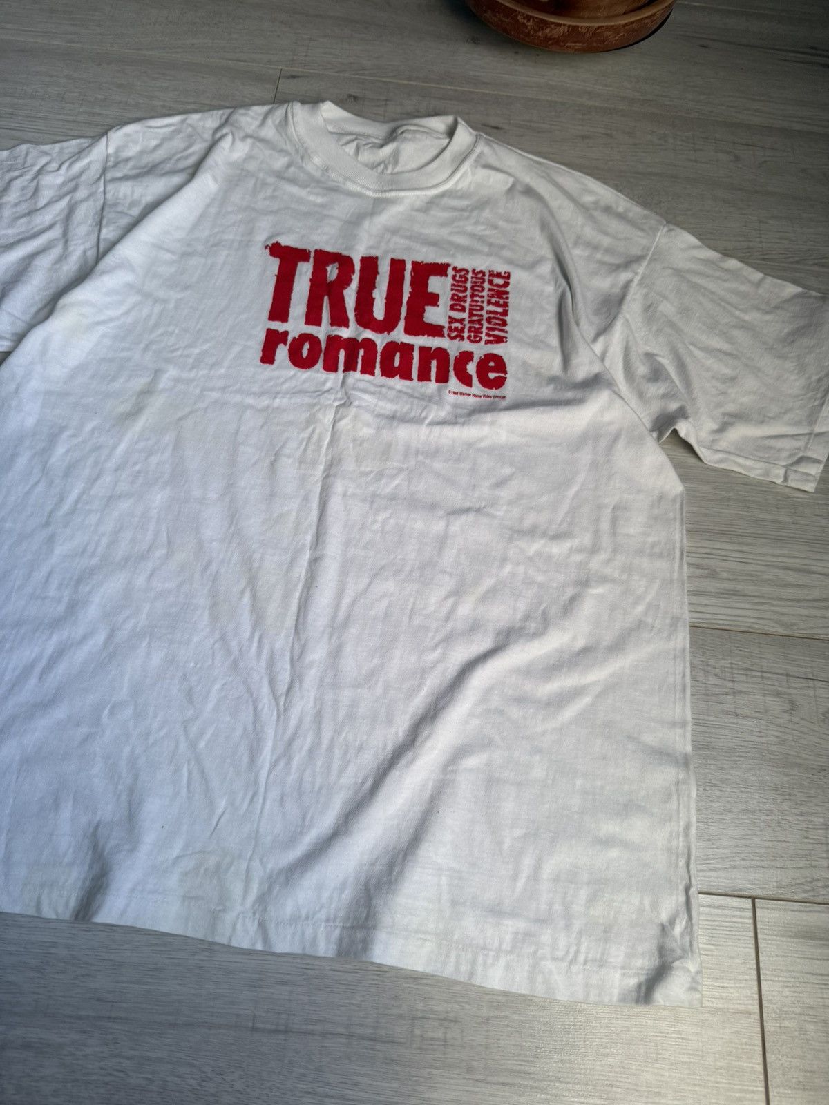 Vintage Cintage Shirt True Romance Sex Drugs 1995 Size US L / EU 52-54 / 3 - 2 Thumbnail
