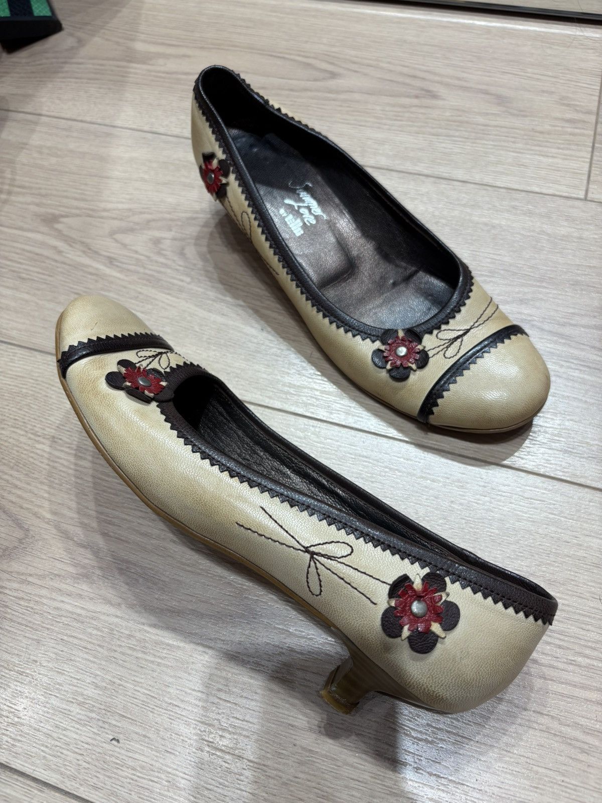 Vintage Vintagw kitten heels Size US 7 / IT 37 - 16 Thumbnail