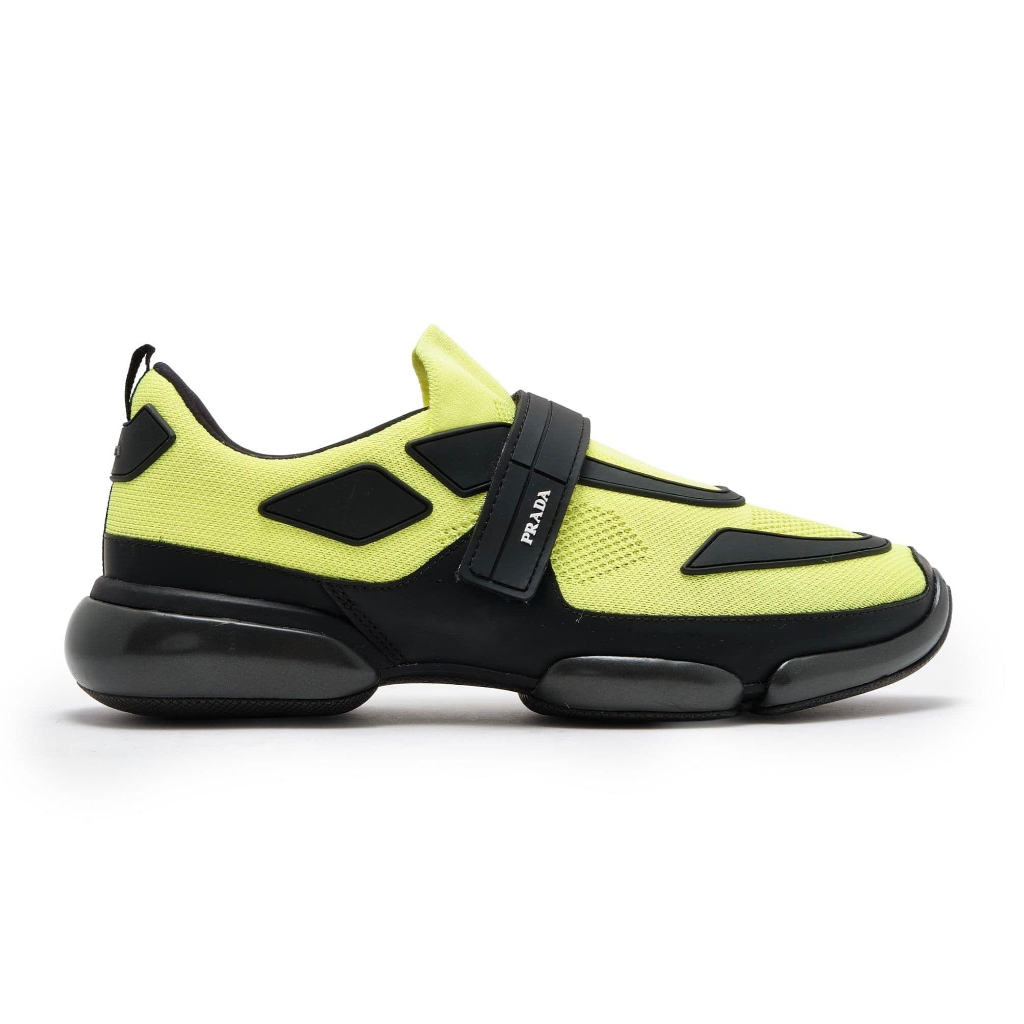 Prada Cloudbust Strap Sneaker Low Acid Green Black Size US 8 / EU 41 - 1 Thumbnail