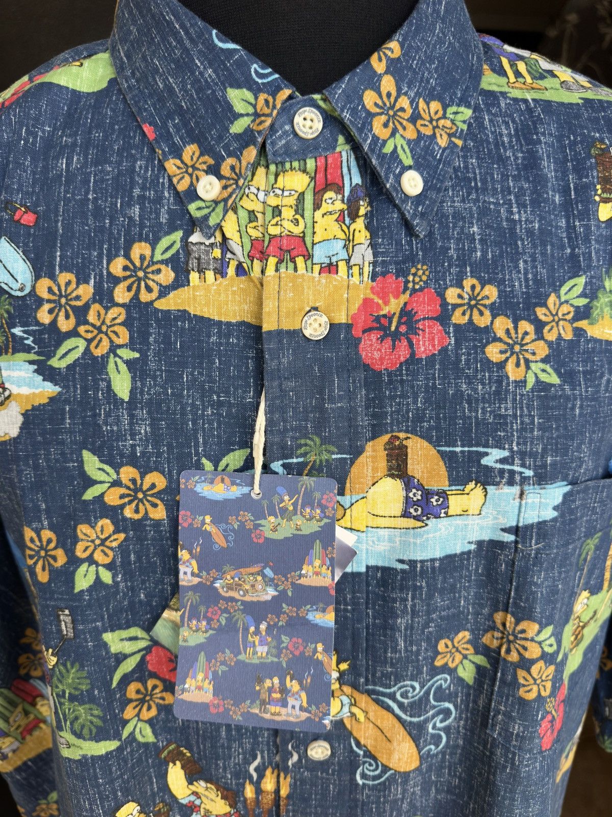 Reyn Spooner New Reyn Spooner The Simpsons Hawaiian Vacation Men's XXL Size US XXL / EU 58 / 5 - 3 Thumbnail