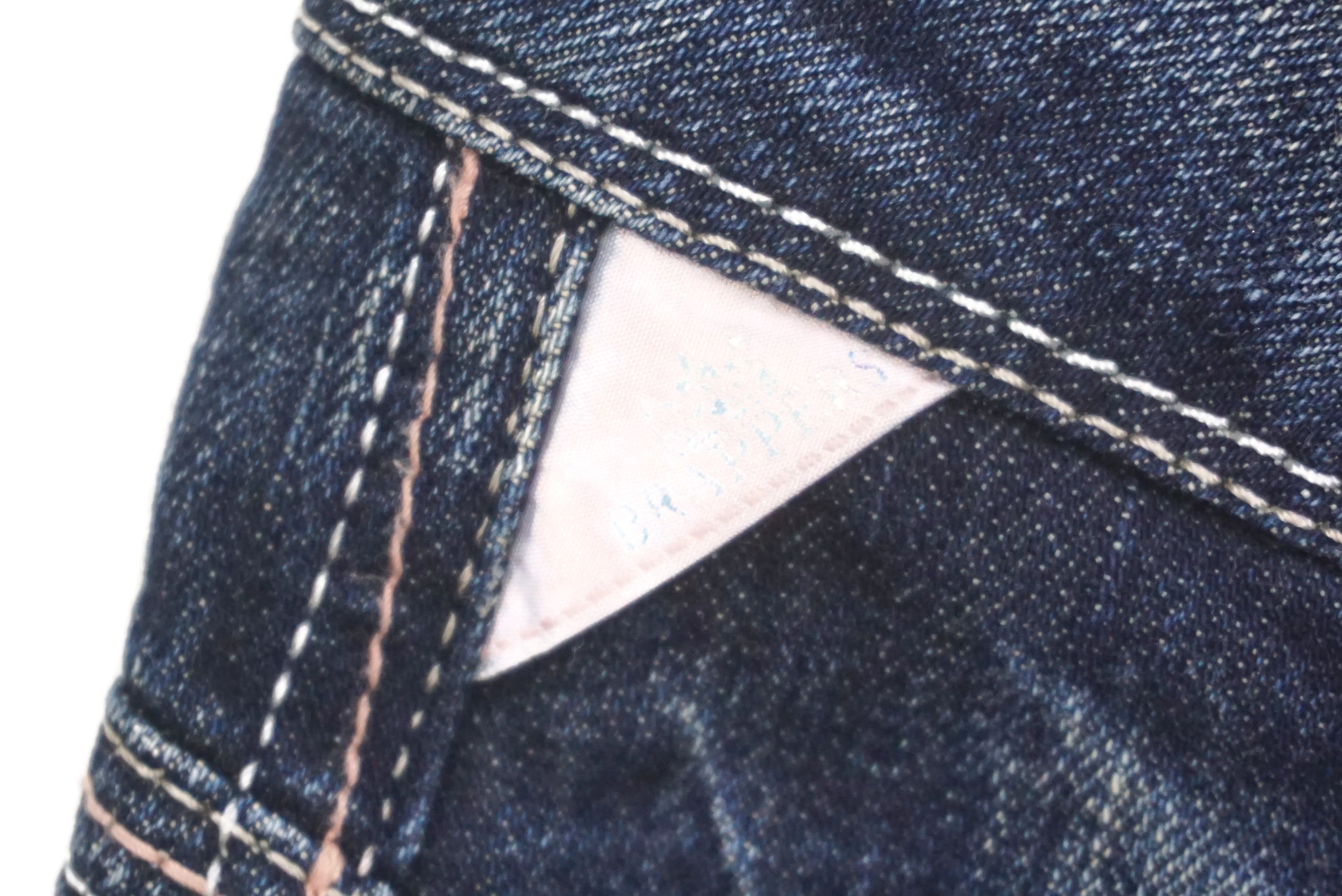 Japanese Brand Brappers Jeans fit W29xL29 Made in Japan Low Rise Bootcut Size 26" / US 2 / IT 38 - 11 Thumbnail