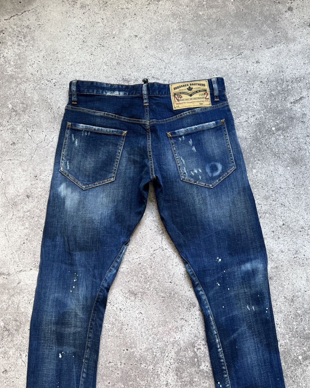 Dsquared2 Dsquared2 Men's Distressed Denim Sexy Twist Jeans Casual Size US 32 / EU 48 - 9 Thumbnail