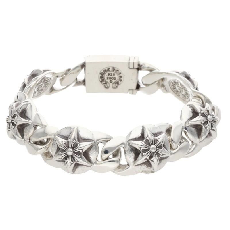 6link Chrome Hearts Star Link id Bracelet