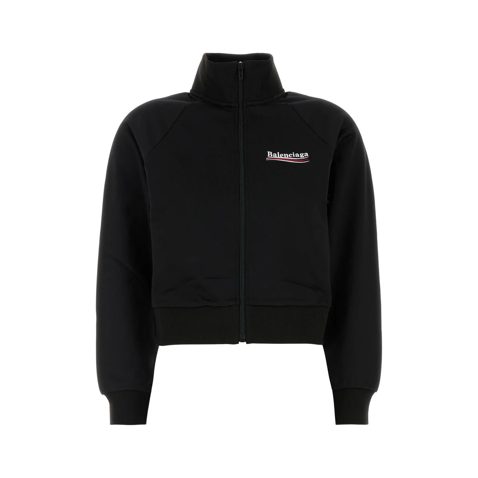 Balenciaga BRUNELLO CUCINELLI Black Nylon Blend Sweatshirt Size US S / EU 44-46 / 1 - 1 Thumbnail