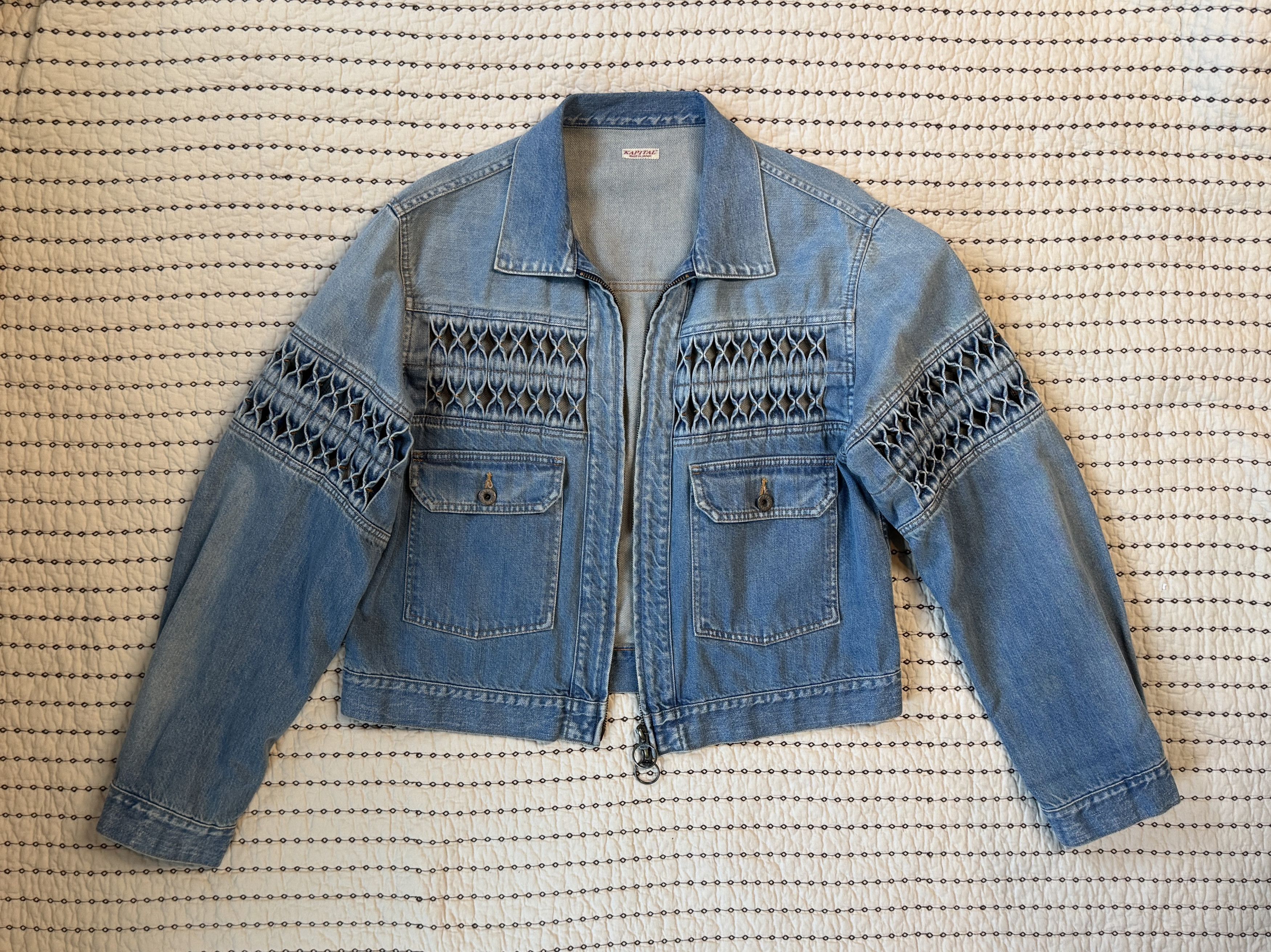 Kapital Kapital century denim jacket - Size 42 -Westerner no.5s