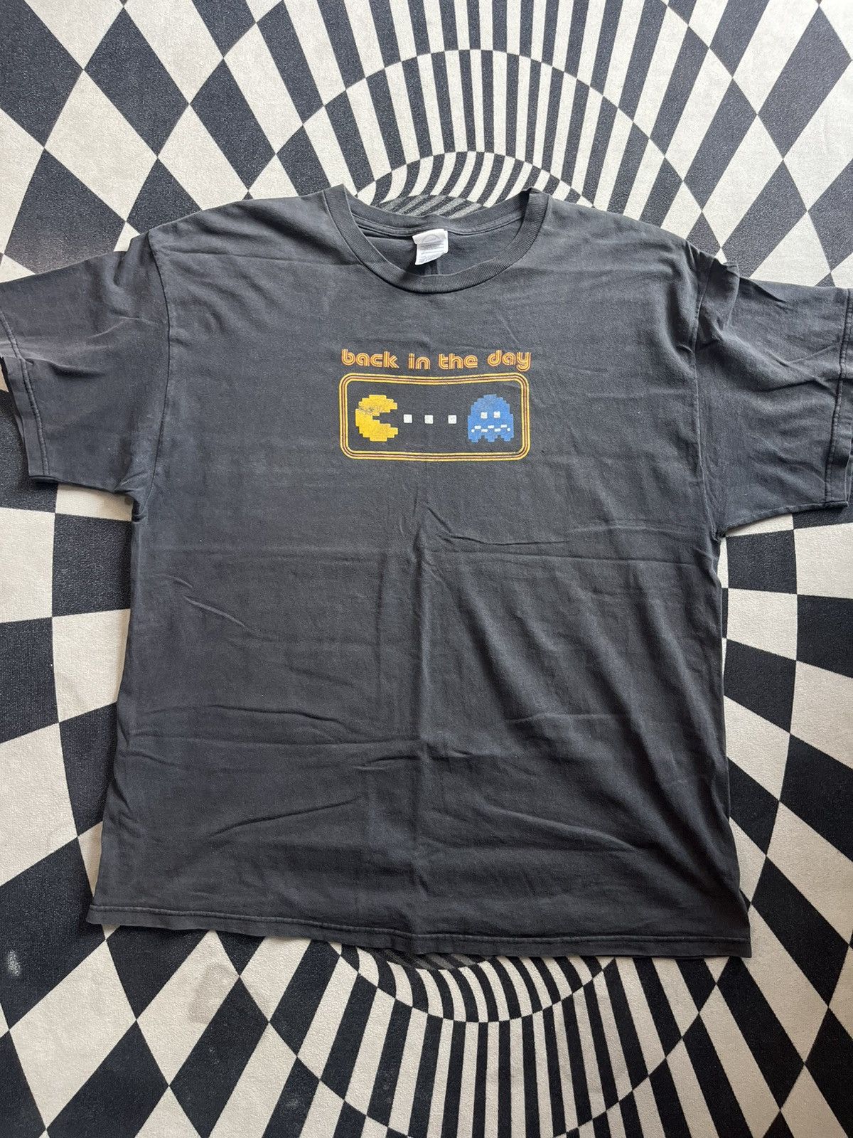 Nintendo Vintage PAC MAN back in the day nintendo 00’s Tshirt Size US XL / EU 56 / 4 - 3 Thumbnail