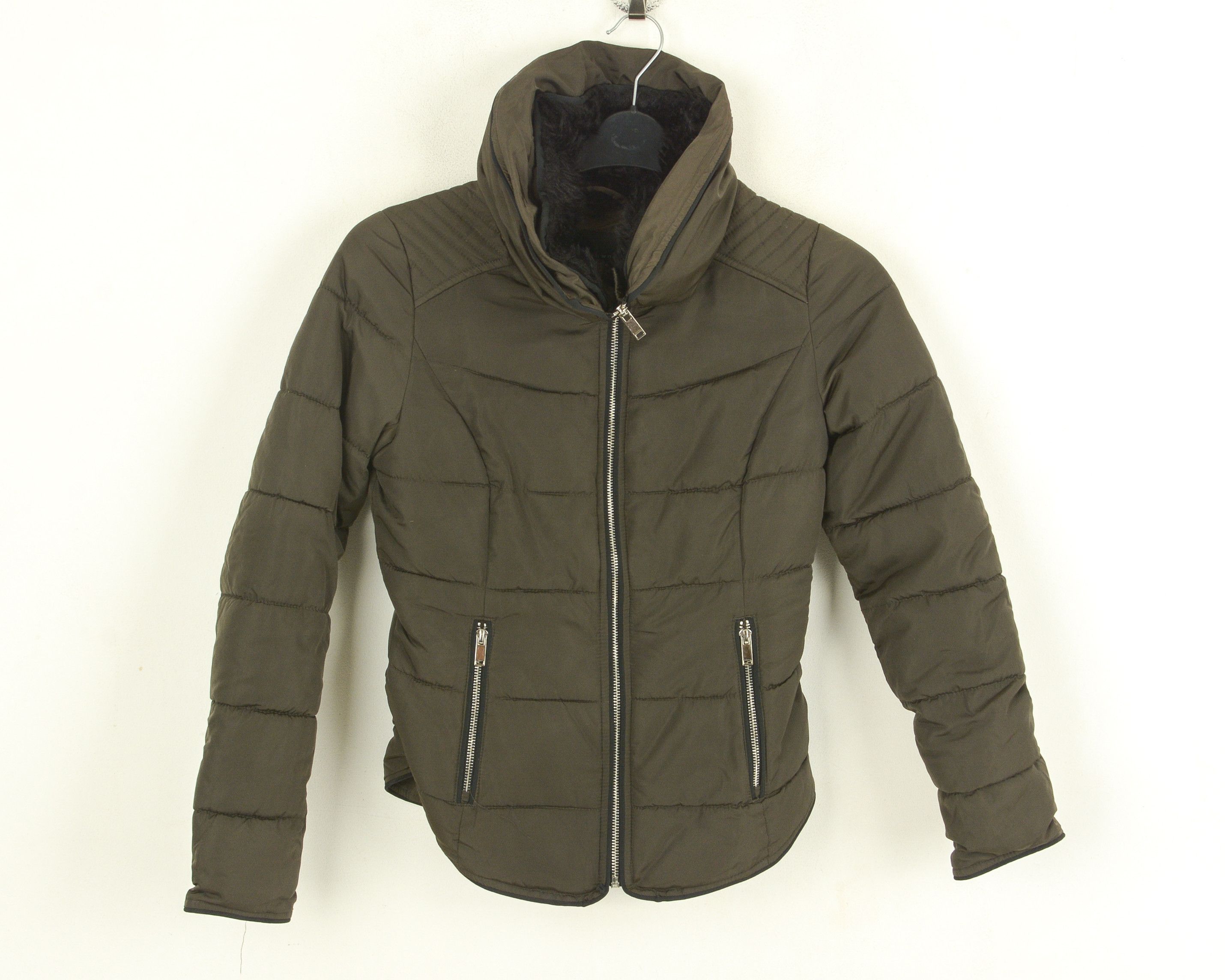 Other SEPPALA WOMAN Women XS Puffer Jacket EU 32 Padded Fur Size XS / US 0-2 / IT 36-38 - 1 Thumbnail