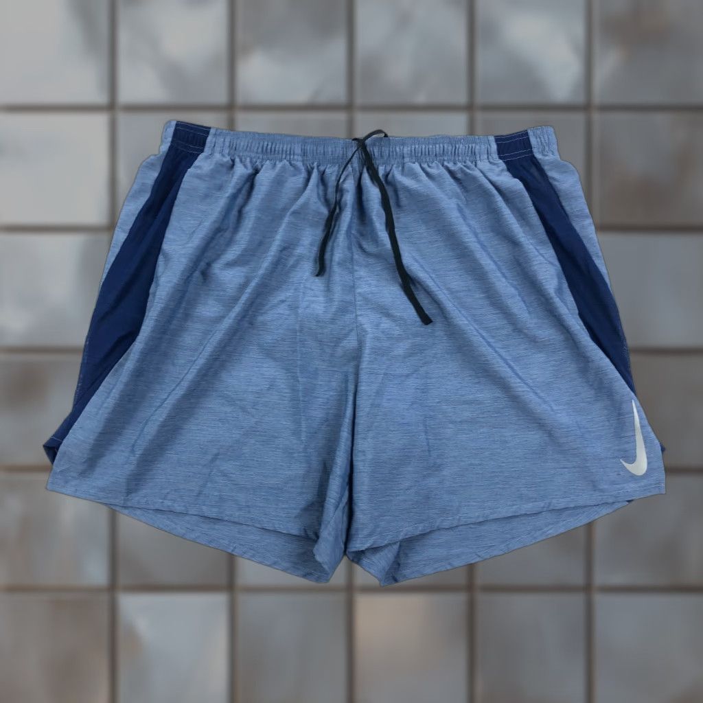 Nike Nike Challenger Running Shorts Mens 2XL Lined Blue Athletic Sports Jogging Cross Country Running Shorts Size US 39 - 1 Thumbnail