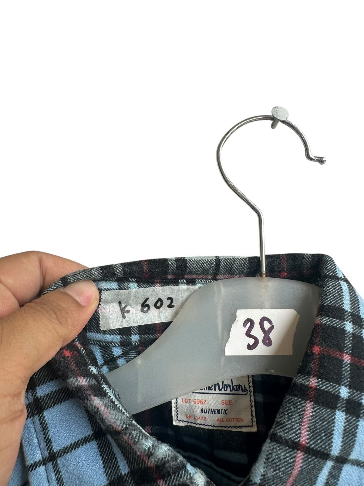 Denime Denime Japan Checkered Flannel Worker Shirt Size US M / EU 48-50 / 2 - 5 Thumbnail