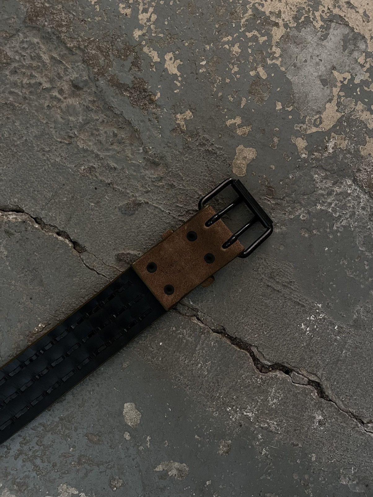 Number (N)ine SS06 Studded Suede Belt | Grailed