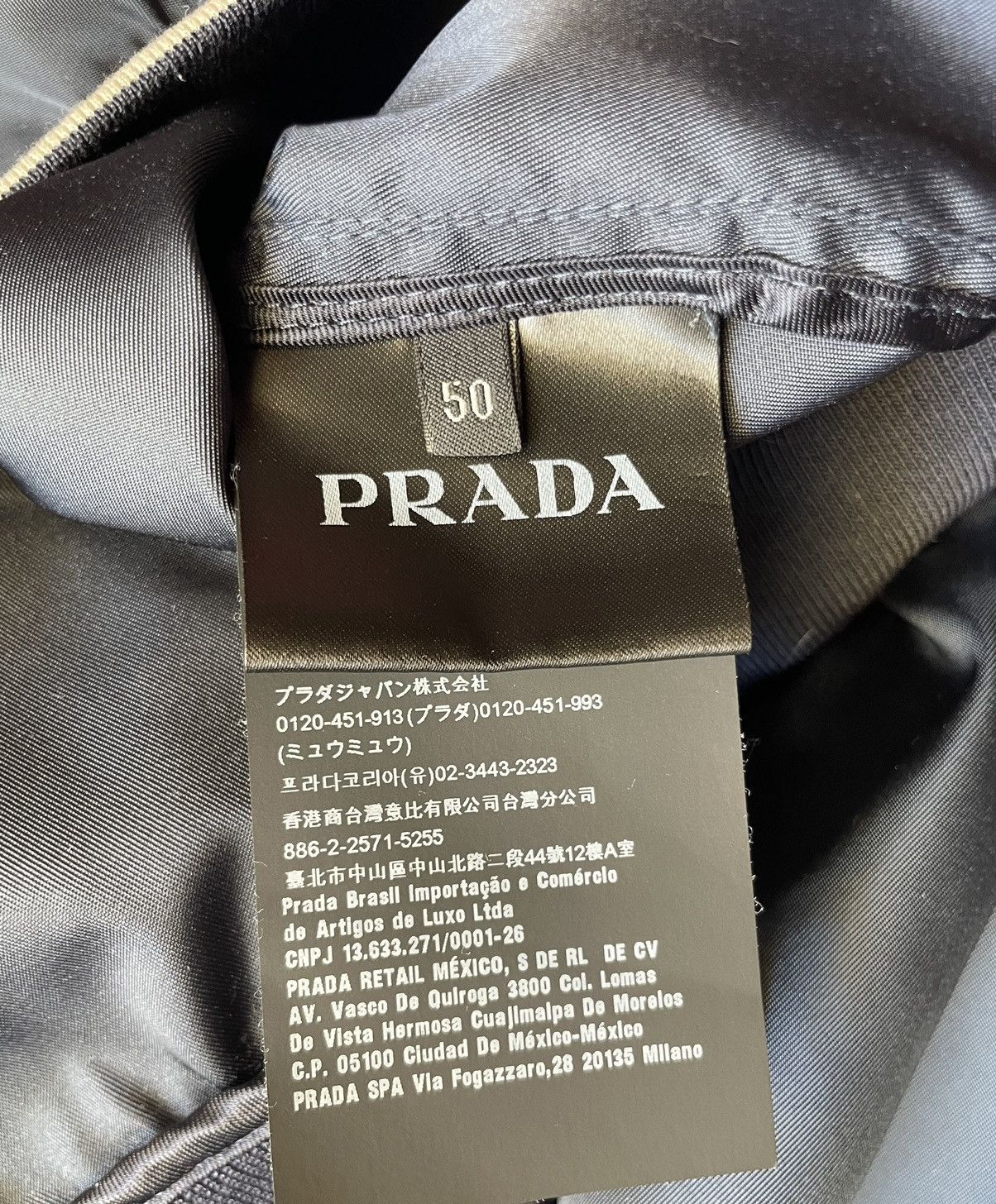 Prada Prada Garbadine Bomber Jacket Size US L / EU 52-54 / 3 - 5 Thumbnail