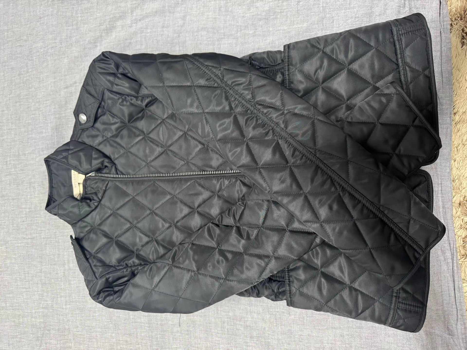 Burberry BURBERRY Cotton Padded Stand Collar Jacket K13 Size S / US 4 / IT 40 - 3 Thumbnail