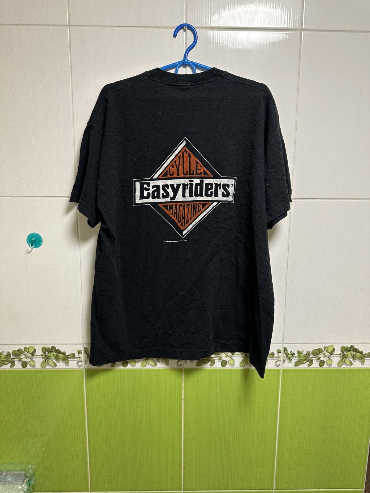 Vintage Rare Size 1996 Easy Riders Magazine Tee Made in USA Size US XL / EU 56 / 4 - 6 Thumbnail