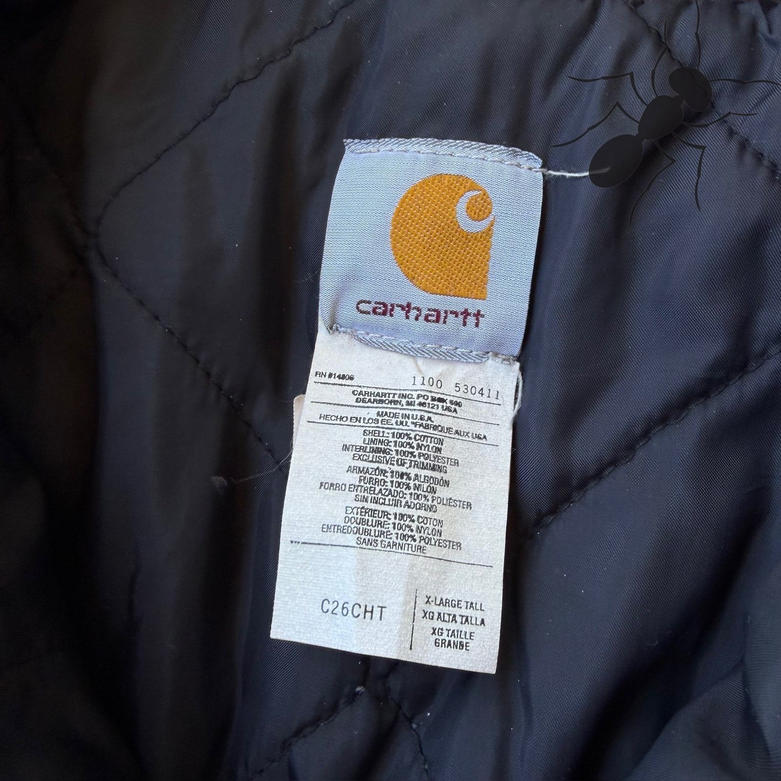 Carhartt × Vintage Carhartt C26 CHT brown arctic work wear jacket Size US XL / EU 56 / 4 - 6 Thumbnail