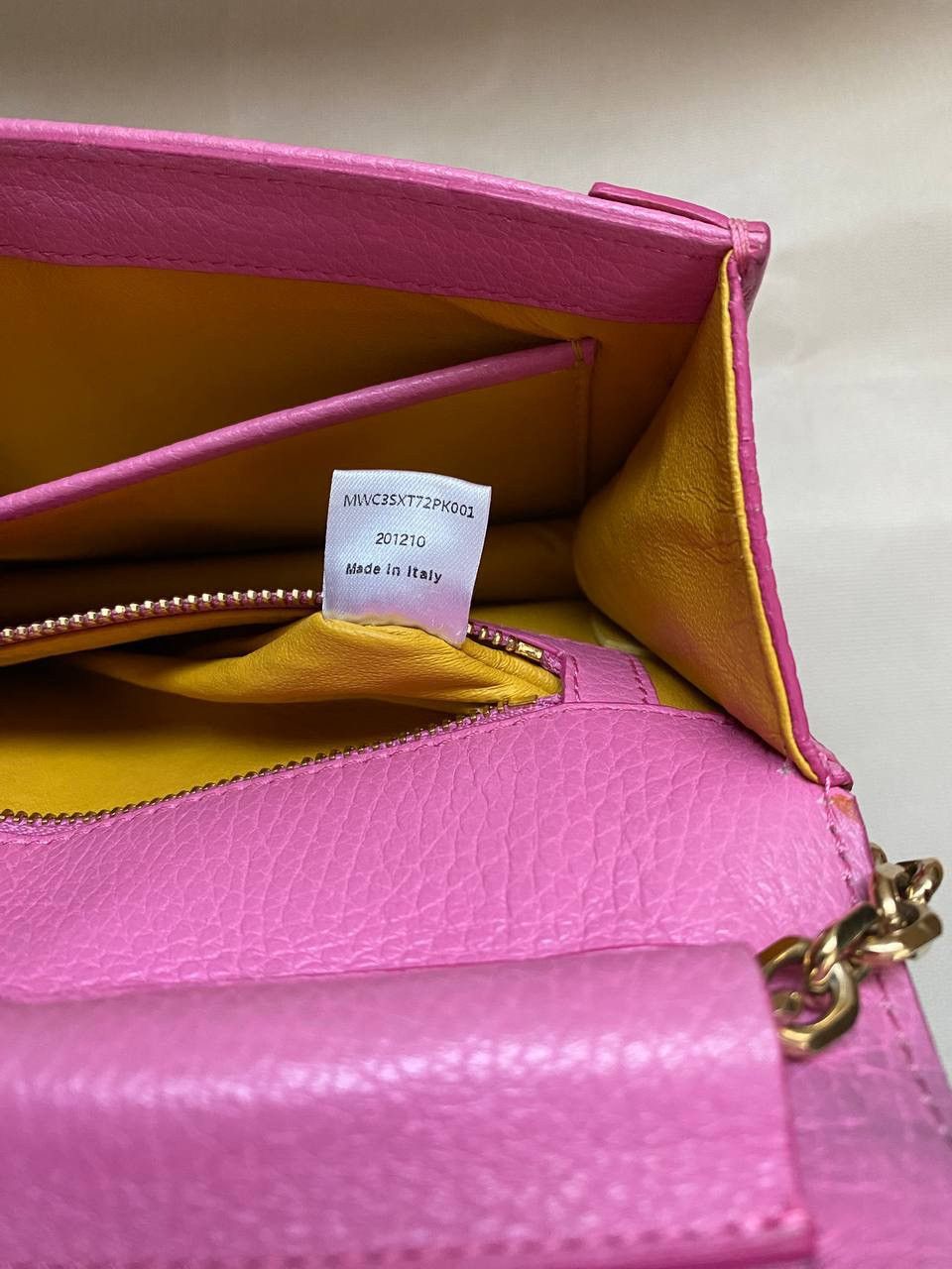 MCM × Vintage 📌 Rare MCM Leather Handbag Shoulder Bag Clutch Bag pink Size ONE SIZE - 12 Thumbnail