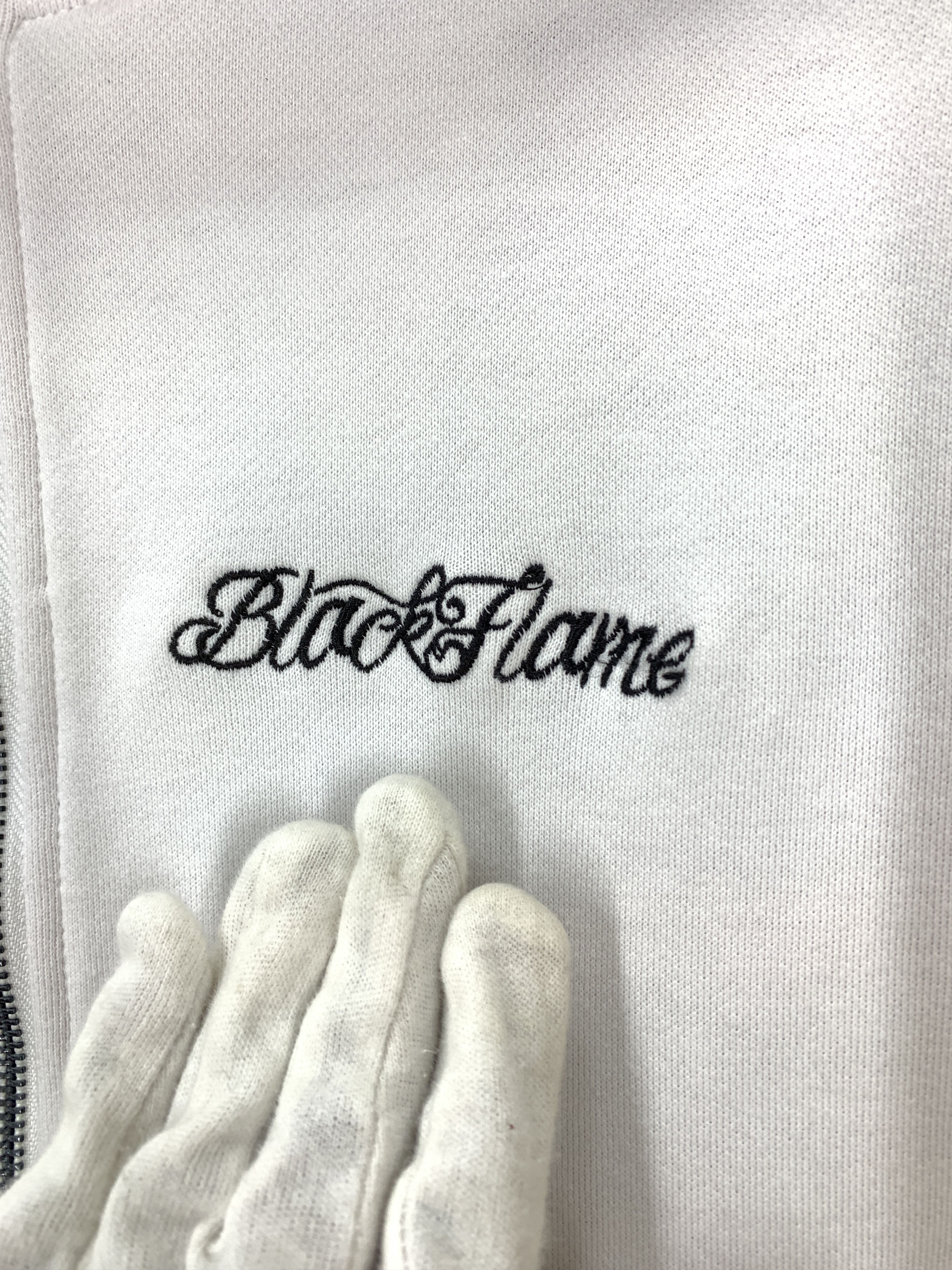 Japanese Brand BLACK FLAME THE ROOTS Rare Design Zipper Hoodie #2227/22 Size US S / EU 44-46 / 1 - 6 Thumbnail