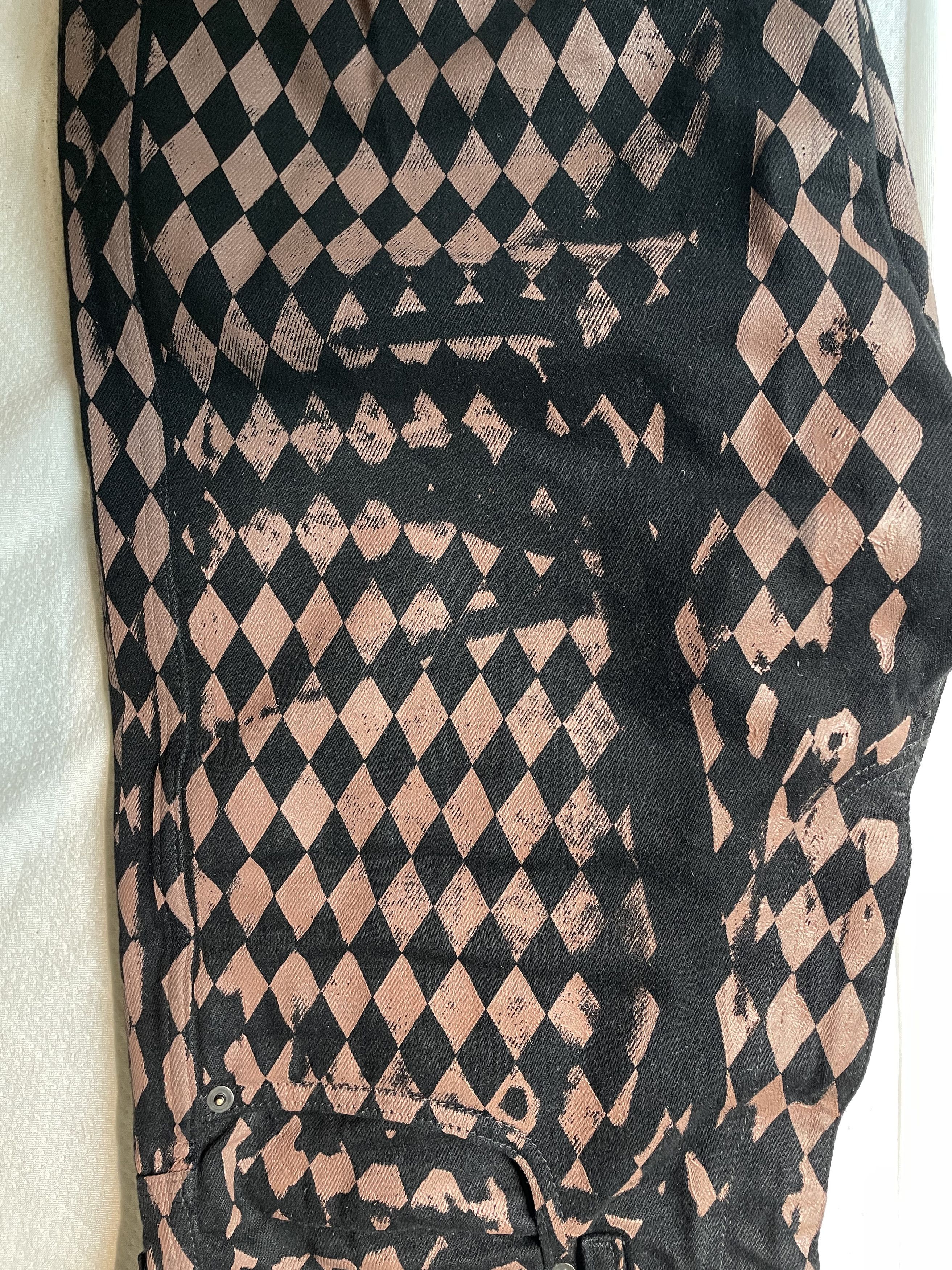 Maximilian Davis Maximilian Davis Harlequin Jeans Size US 34 / EU 50 - 6 Thumbnail