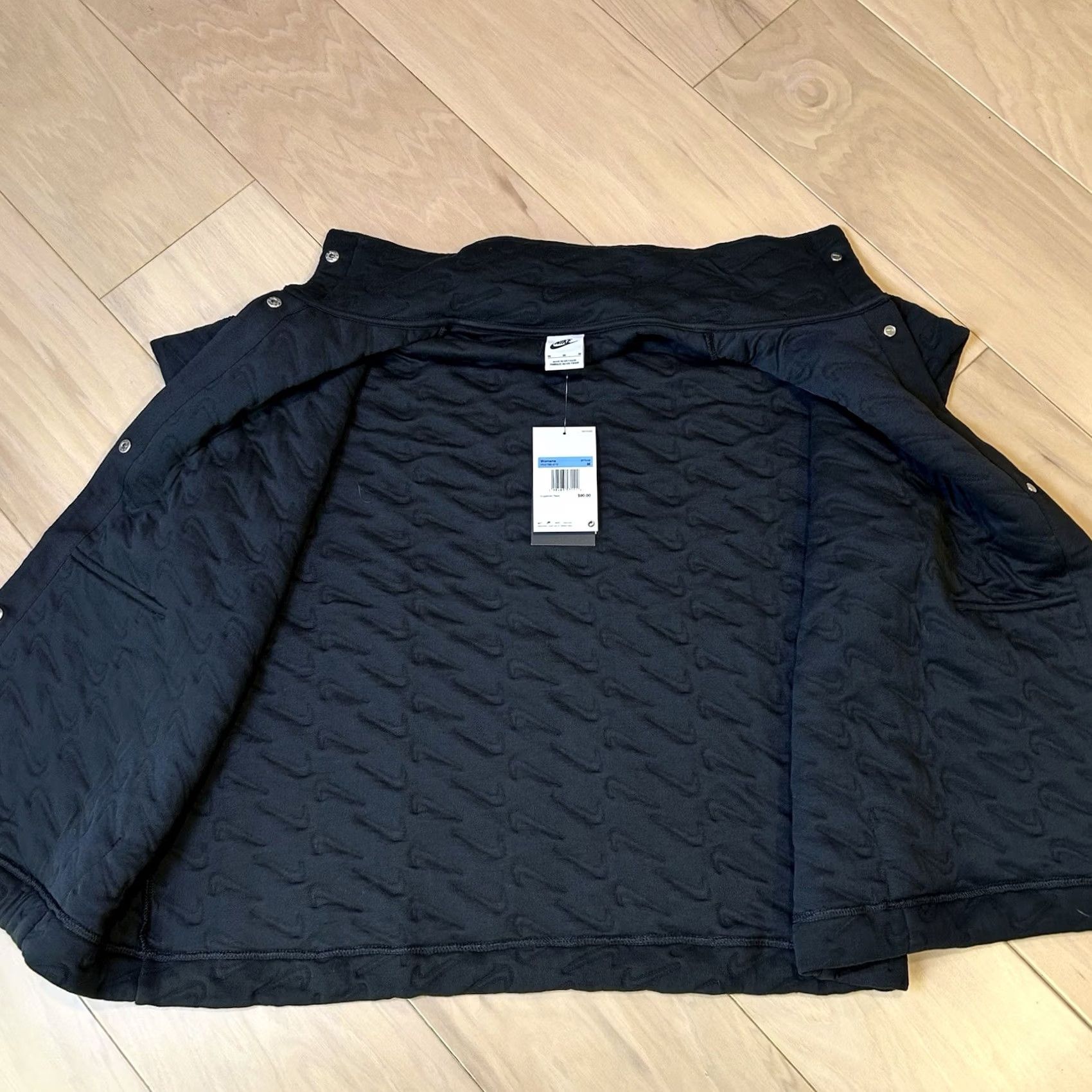 Nike Nike Sportswear Phoenix Fleece Oversized Jacquard Gilet Vest Black Women's M Size M / US 6-8 / IT 42-44 - 4 Thumbnail