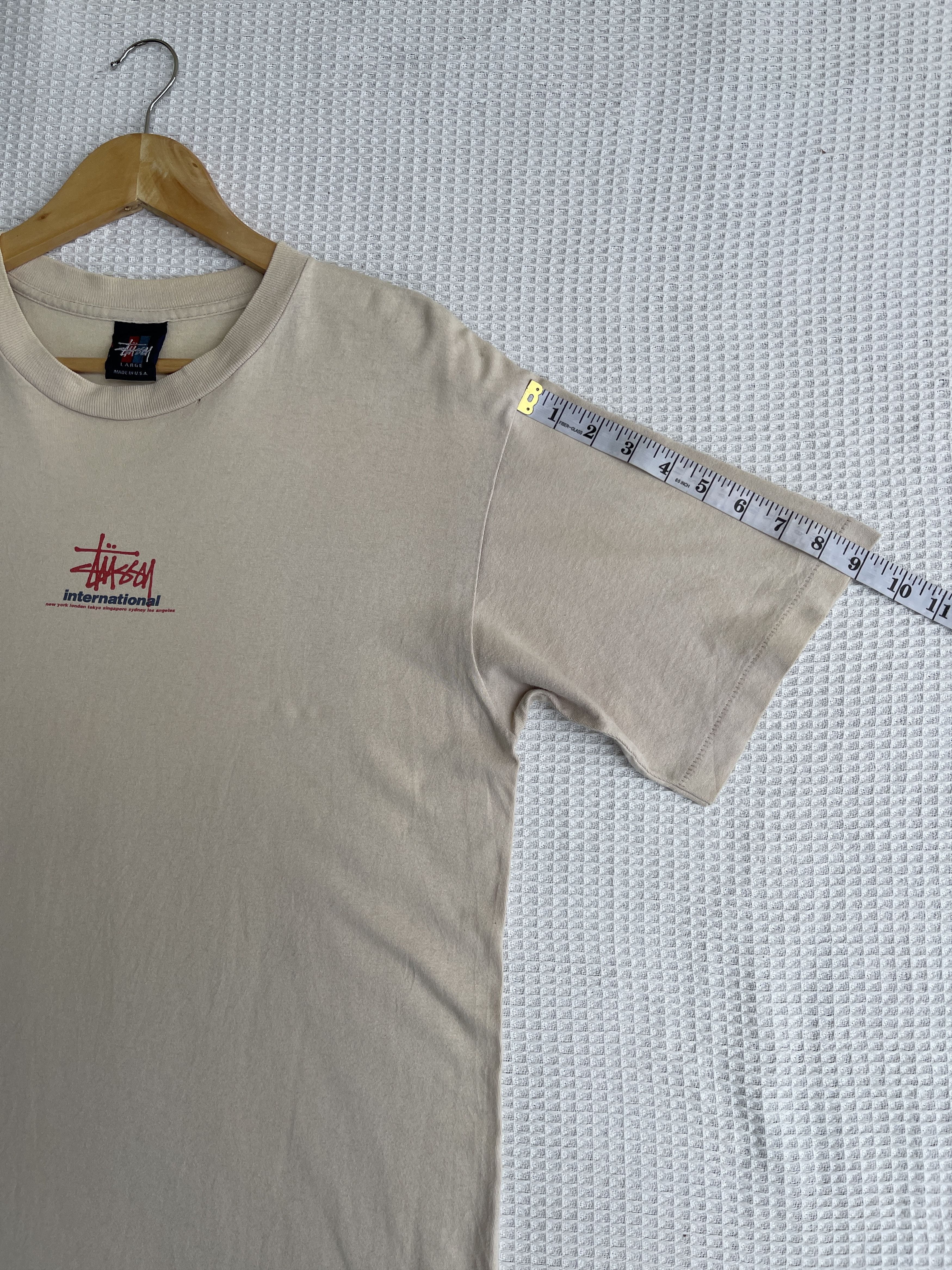 Stussy Rare🔥Vintage 90s Stussy Center Logo Tee Size US M / EU 48-50 / 2 - 12 Thumbnail