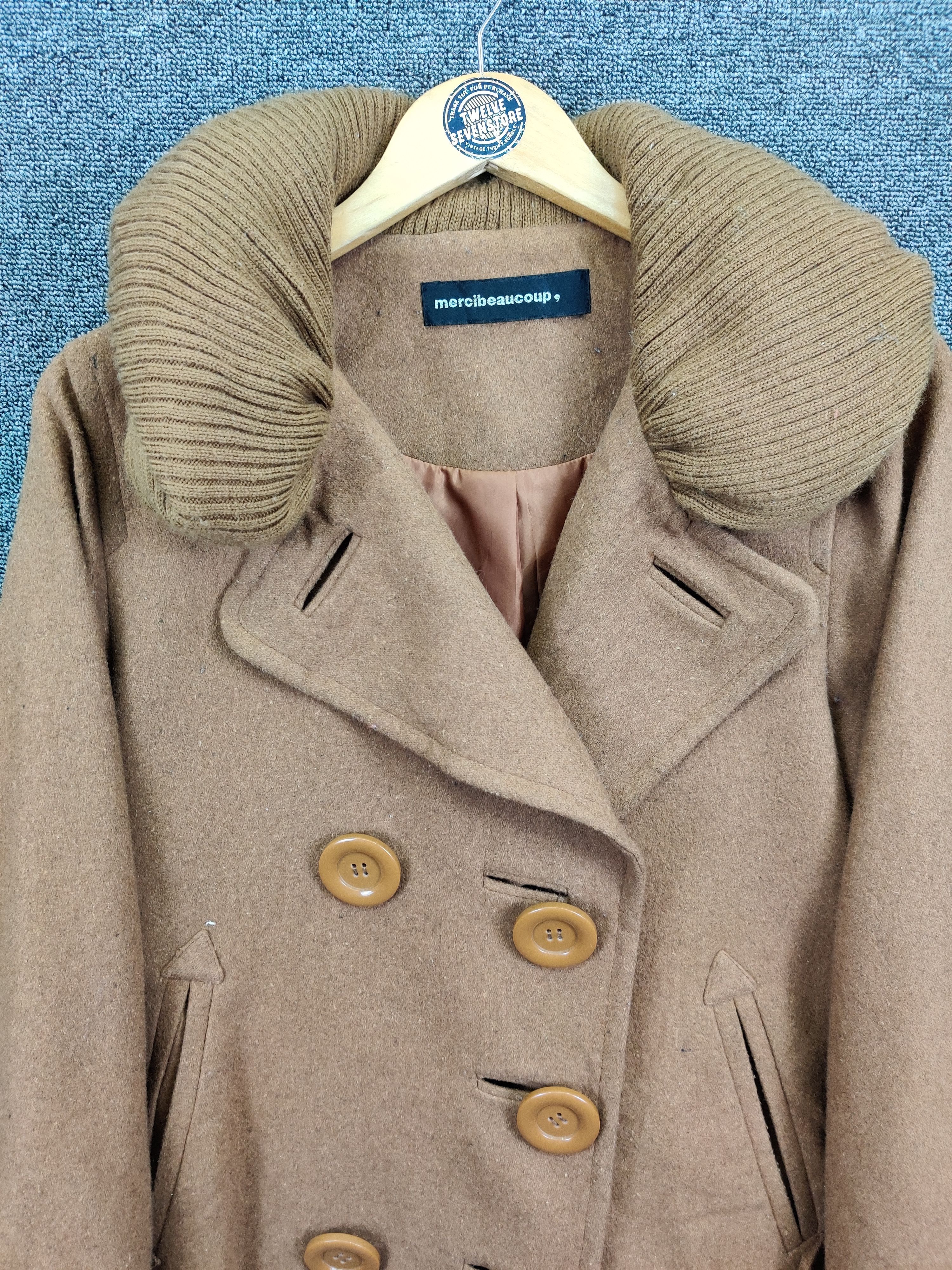 mercibeaucoup Vintage Mercibeaucoup Issey Miyake Soft Wool Jacket Size US M / EU 48-50 / 2 - 7 Thumbnail