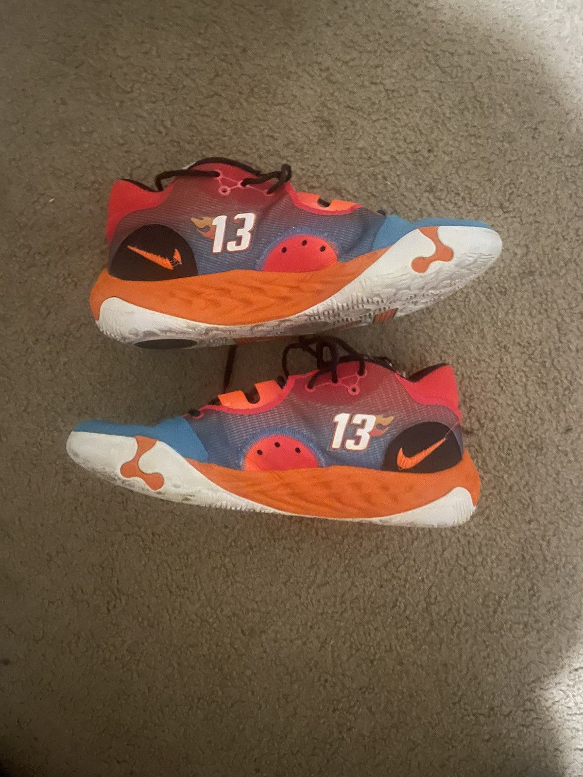Nike PG 6 X Hotwheels Size US 12 / EU 45 - 5 Thumbnail
