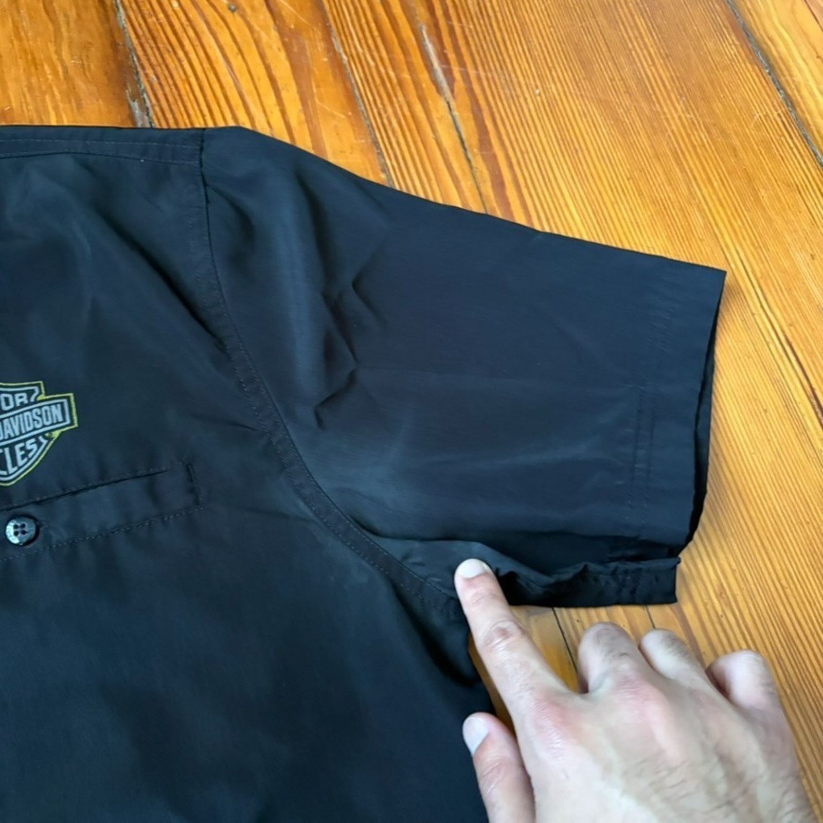 Harley Davidson × Vintage Vintage Harley Davidson Button Up Shirt Men's Size L Size US L / EU 52-54 / 3 - 7 Thumbnail