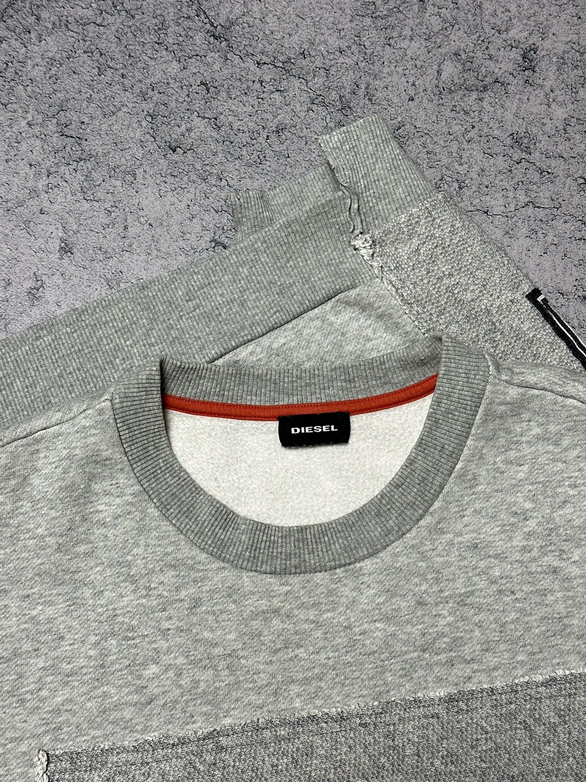 Diesel Rare Diesel Patchwork Sweatshirt Size US M / EU 48-50 / 2 - 7 Thumbnail