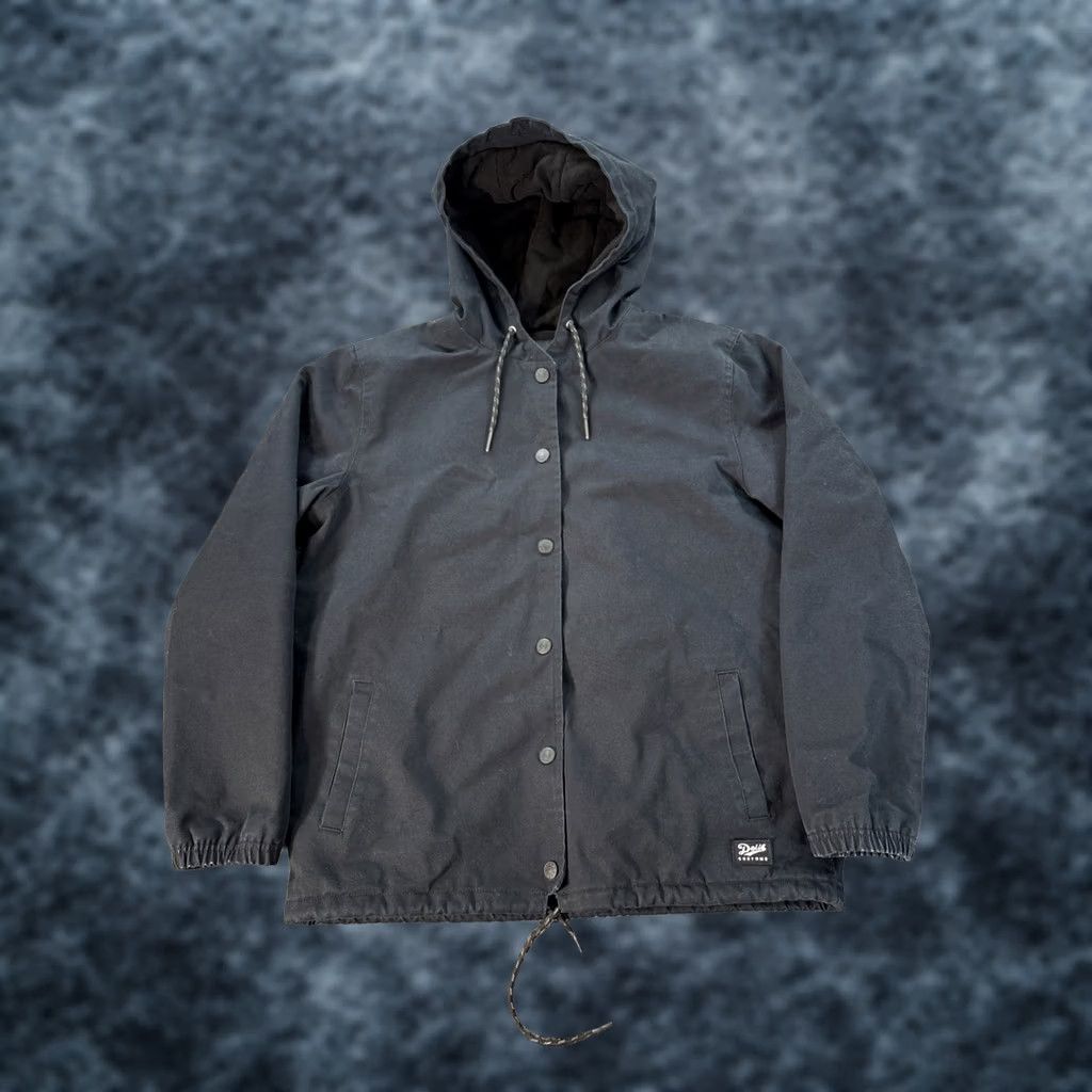 Deus Ex Machina Deus Ex Machina Hooded Canvas Jacket Men M Black Size US M / EU 48-50 / 2 - 1 Thumbnail