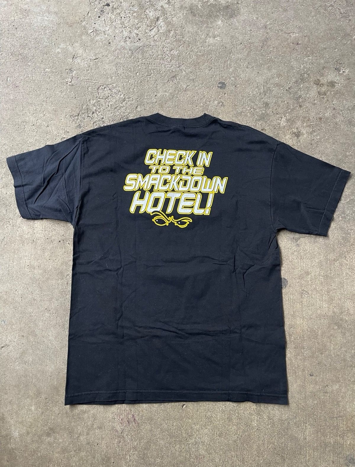 WWF Vintage WWF The Rock Tee Size US XL / EU 56 / 4 - 3 Thumbnail
