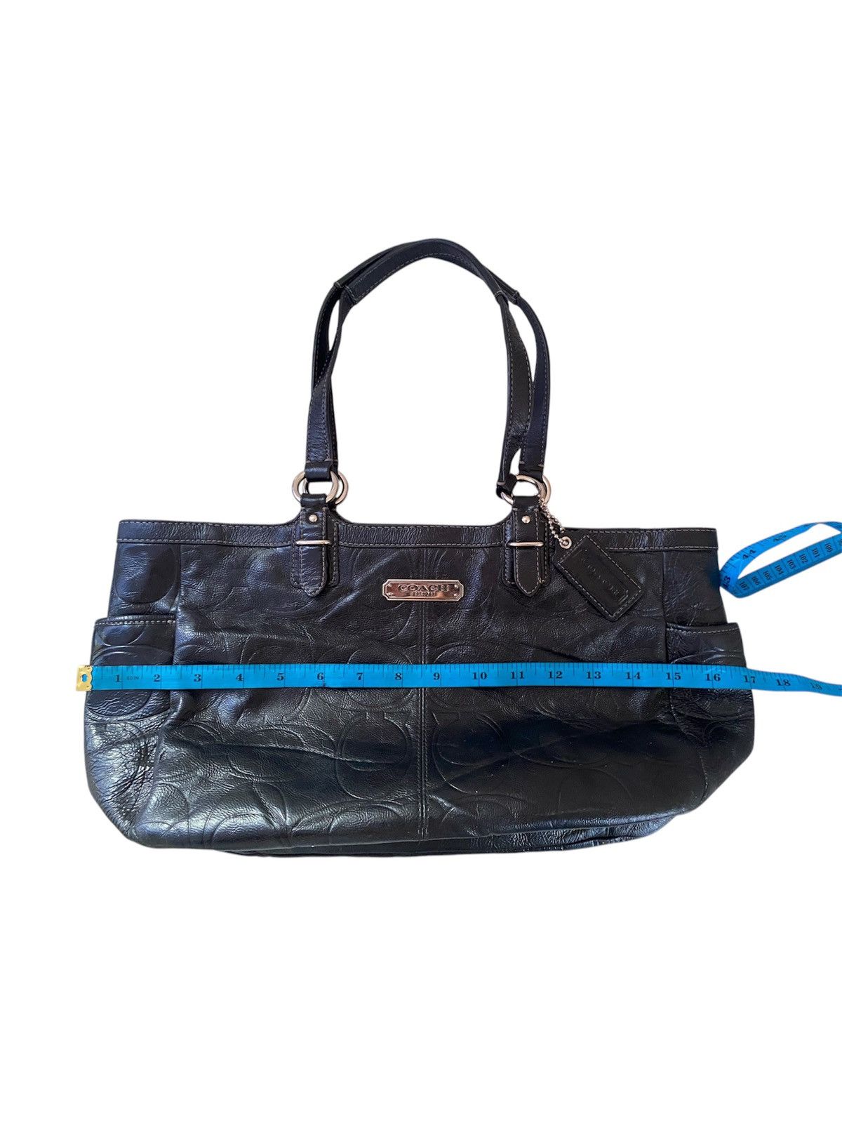 Coach VINTAGE COACH LEATHER HANDBAG Size ONE SIZE - 13 Thumbnail