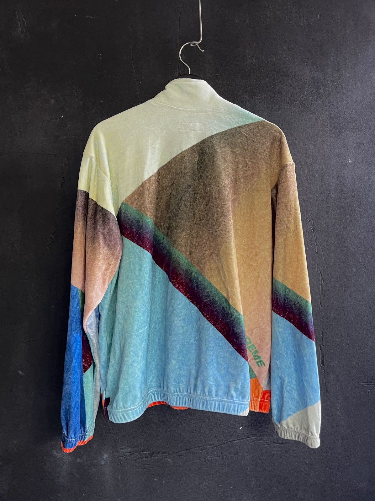 Supreme Supreme Geo Velour Track Jacket Multicolor Size US M / EU 48-50 / 2 - 8 Thumbnail
