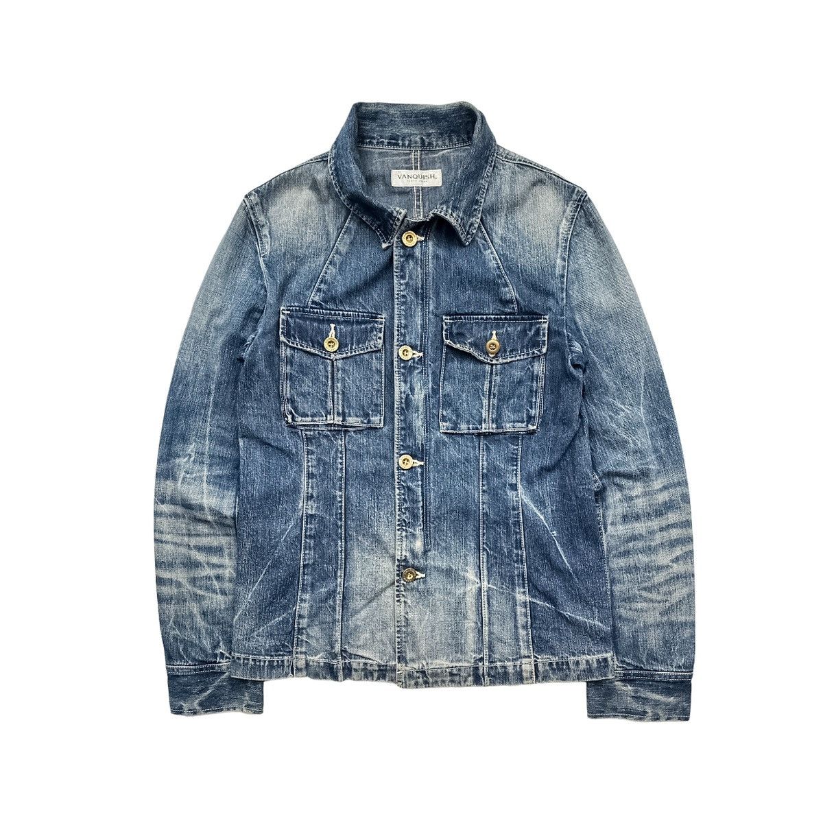 14th Addiction × Levi's Vintage Clothing × Vanquish Denim by Vanquish & Fragments - Denim Jacket Size US S / EU 44-46 / 1 - 4 Thumbnail