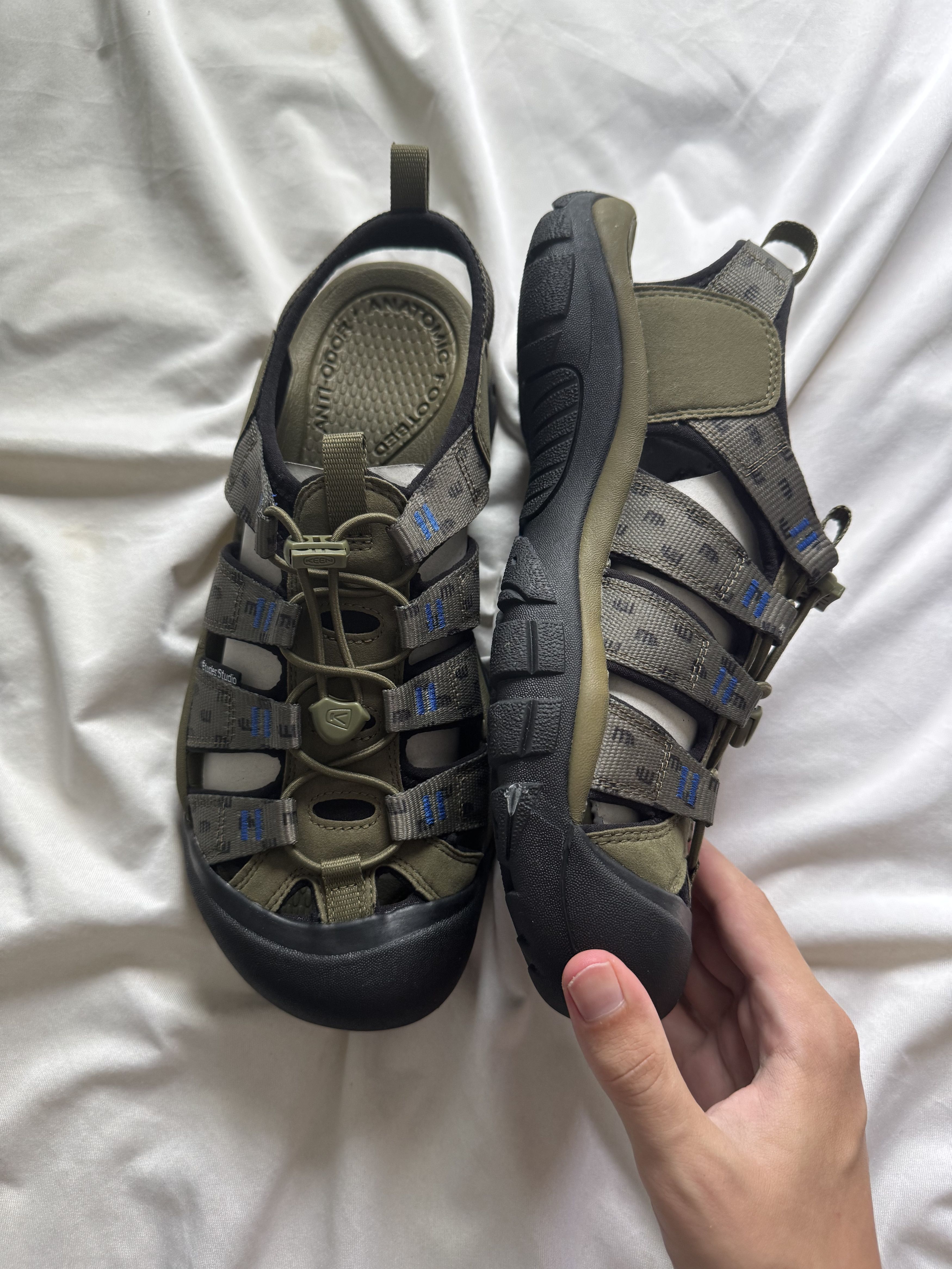 KEEN Keen x Etudes Studio green sandals Size US 11 / EU 44 - 3 Thumbnail
