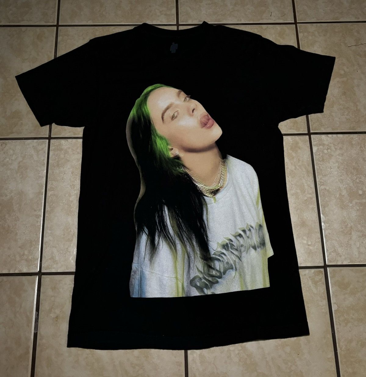 Other Black Billie Eilish graphic tee Size US M / EU 48-50 / 2 - 1 Preview