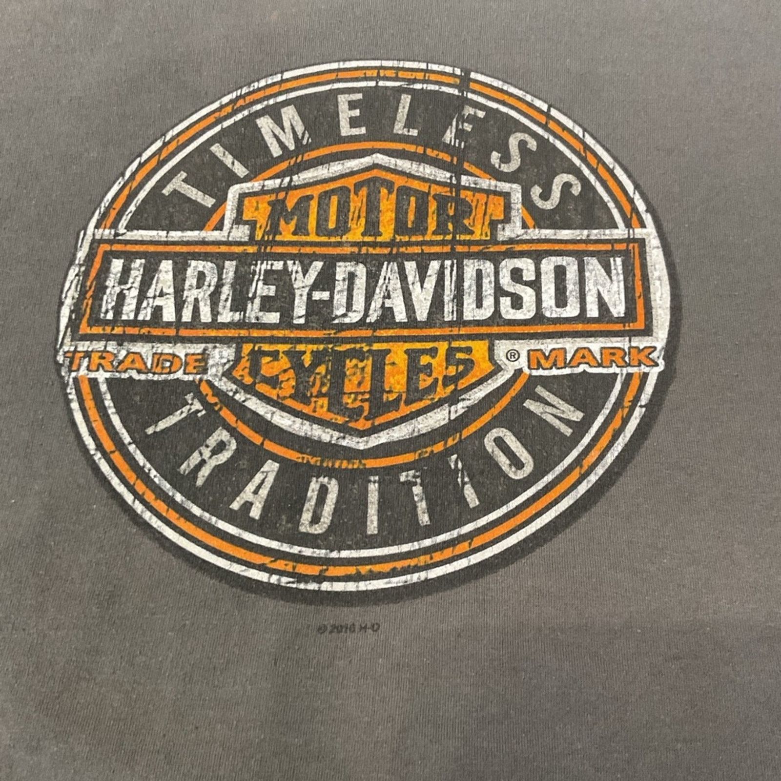 Harley Davidson Vintage "TEXOMA" Harley Davidson Sherman, Texas Sweatshirt Size US XL / EU 56 / 4 - 5 Thumbnail