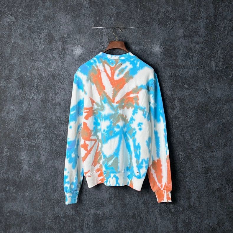 Amiri Amiri Tie-Dye Cotton Sweatshirt Size US M / EU 48-50 / 2 - 2 Thumbnail