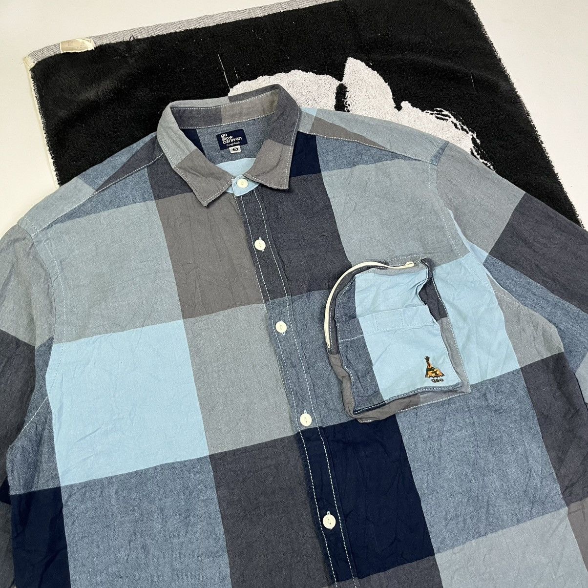 go slow caravan FAST SALE💥Go Slow Caravan Unique pocket button long sleeve Size US L / EU 52-54 / 3 - 10 Thumbnail