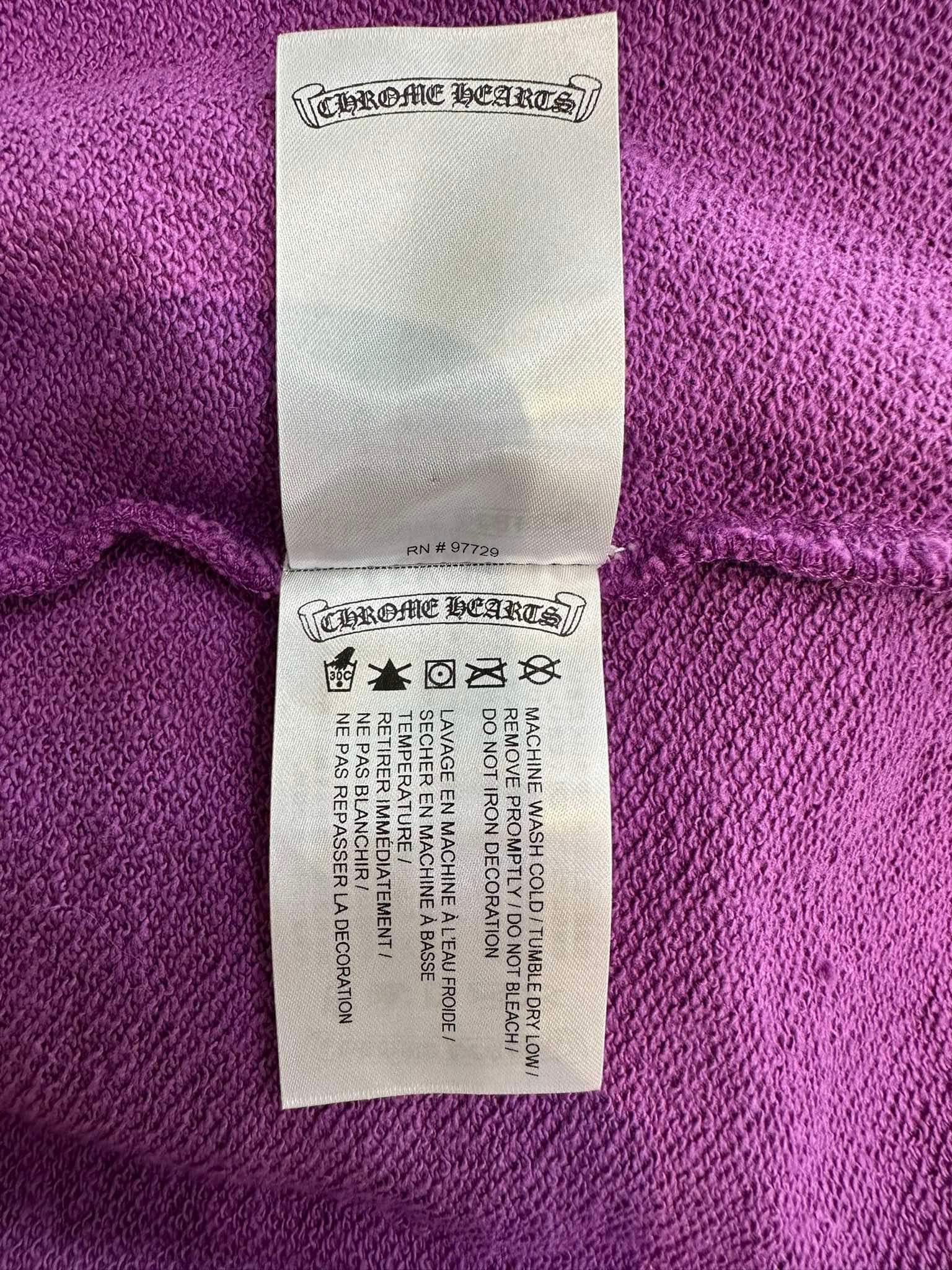 Chrome Hearts CHROME HEARTS Matty Boy I Want More Not Less Sweater PURPLE Size US XL / EU 56 / 4 - 12 Thumbnail