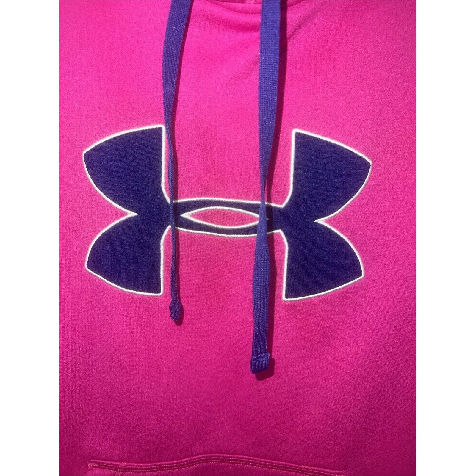 Under Armour Under Armour Hoodie Sweatshirt Purple Women's Medium Jacket Size M / US 6-8 / IT 42-44 - 2 Thumbnail