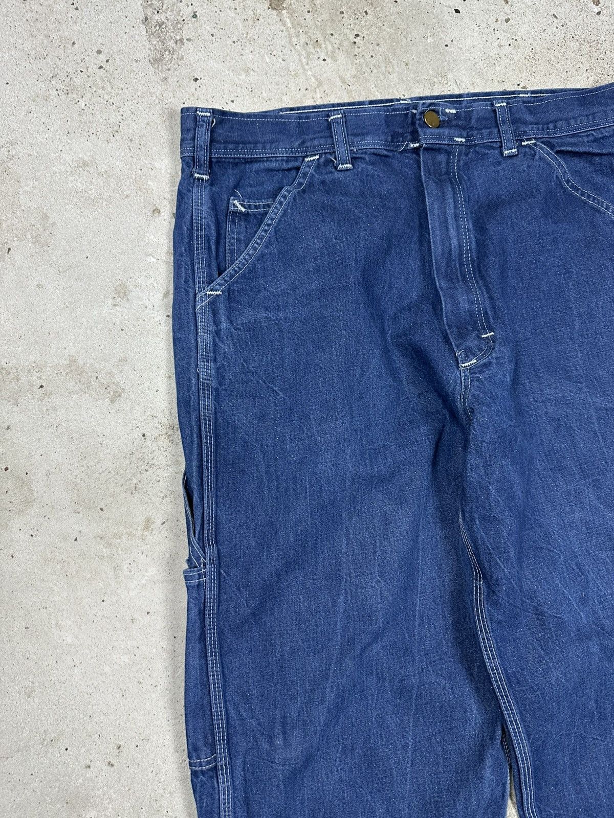 JNCO × Stan Ray × Vintage Vintage 90s Stan Ray USA Baggy Carpenter Denim Pants Jeans Size US 33 - 7 Thumbnail