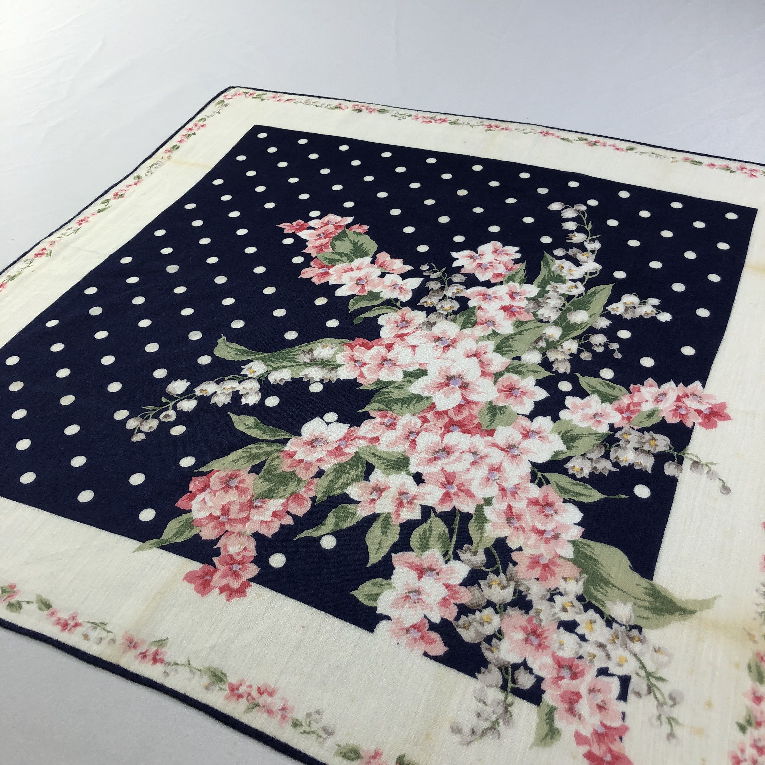 Christian Dior Monsieur Christian Dior Handkerchief Neckerchief Bandana H1792 Size ONE SIZE - 3 Thumbnail