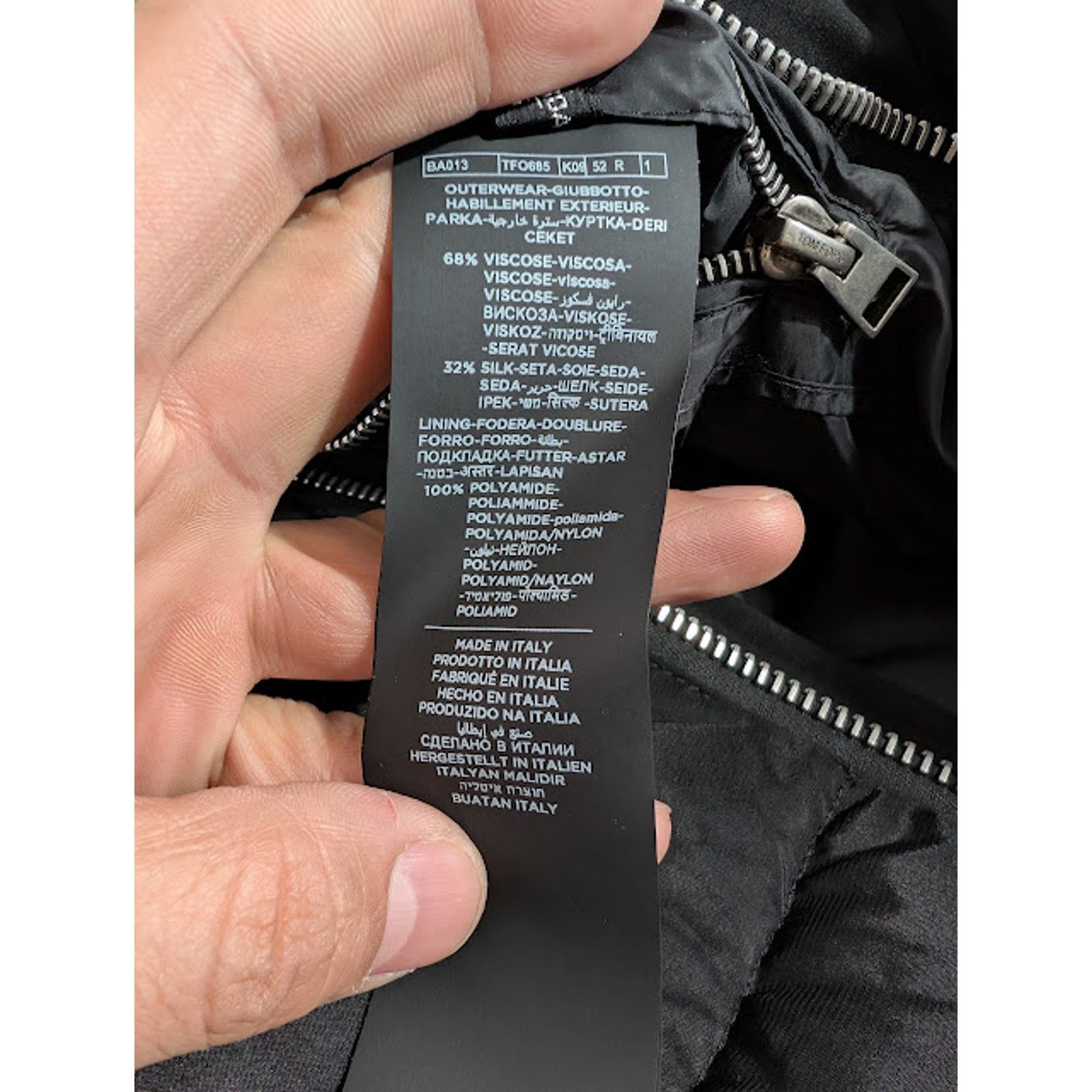 Tom Ford o1rshd1 Long Down Gilet in Black Size US M / EU 48-50 / 2 - 18 Thumbnail
