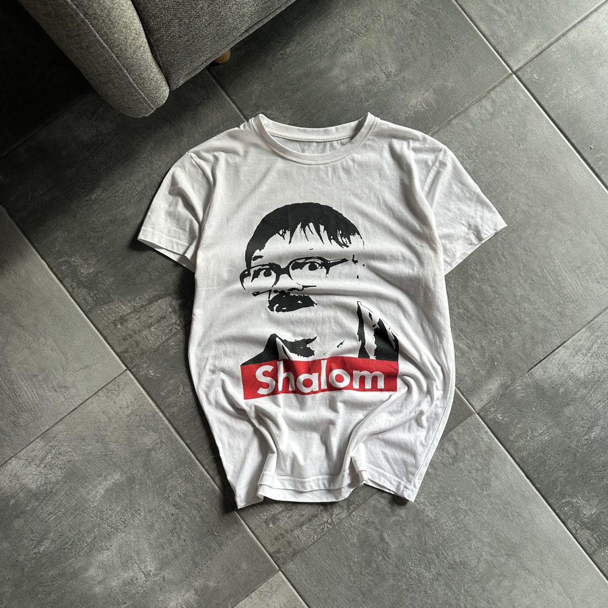 Vintage Vintage Japanese Style Shalom T-shirts Joke Humor Y2K 00s Size US S / EU 44-46 / 1 - 1 Thumbnail