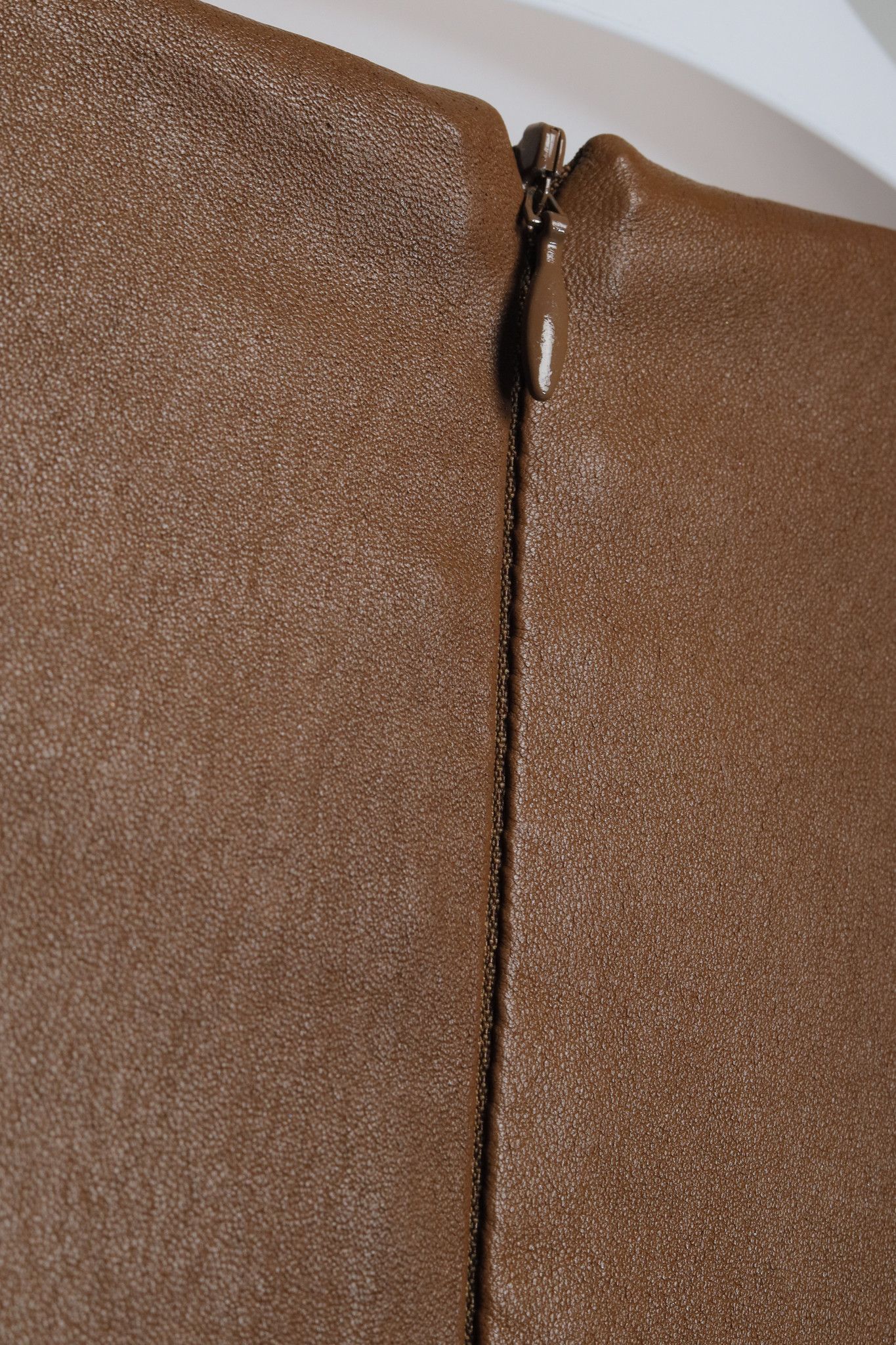 The Row The Row Brown Leather Top Size S / US 4 / IT 40 - 7 Thumbnail